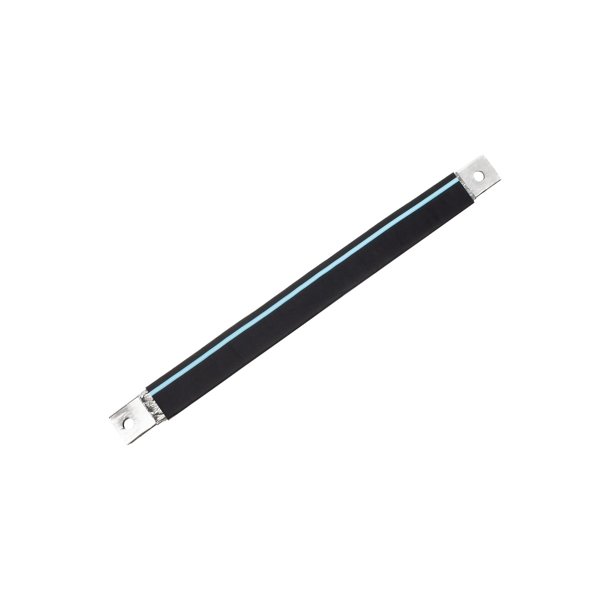 Capocorda isolato in treccia di rame stagnato "L:830mm" 240mm², 630A, M10 e M12, senza alogeni