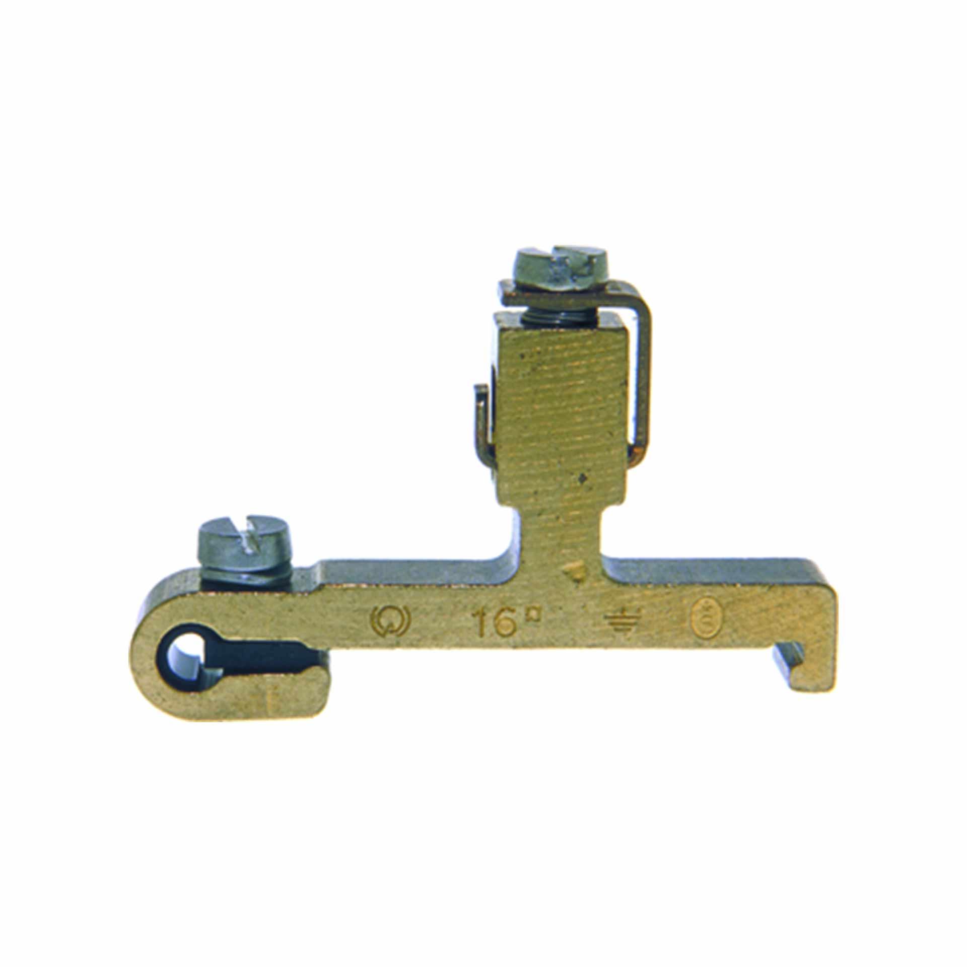 Terminale del conduttore di protezione DIN35, 16 mm² nudo Terminale del conduttore di protezione DIN35, 16 mm² nudo