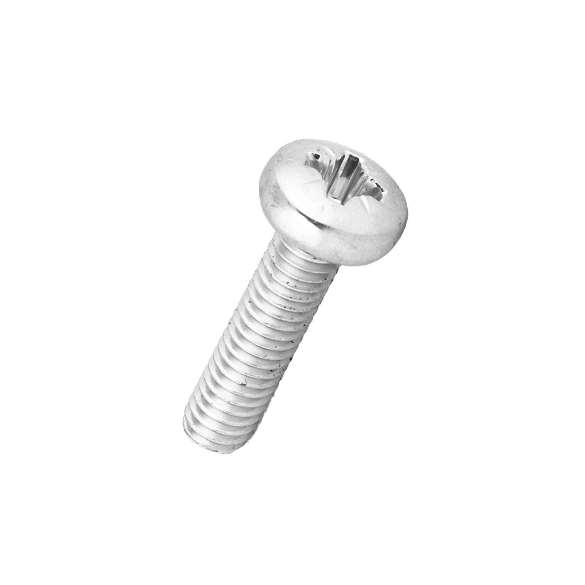 Pan head screws with cross recess Pozidriv form Z M4x16