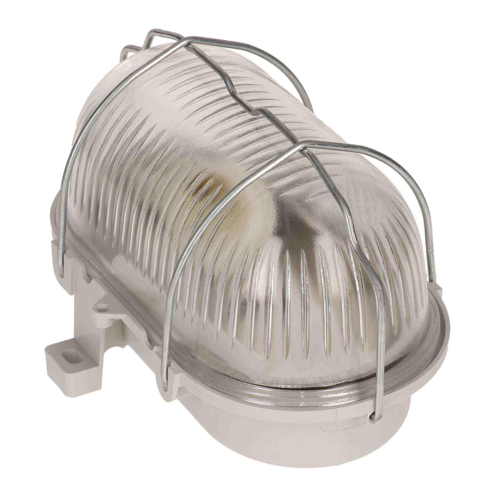 Luminaire ovale E27 60W, IP44 Luminaire ovale E27 60W, IP44