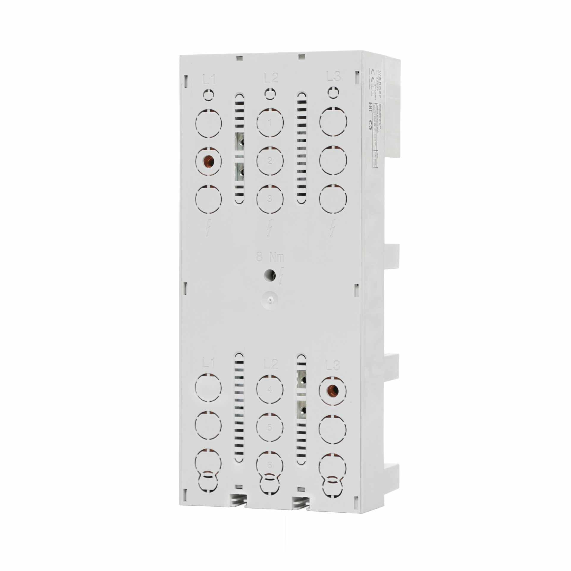 Adattatore sbarra 3P 210A, attacco a vite M6, superiore/inferiore, 105x240mm, per Terasaki S250-NE