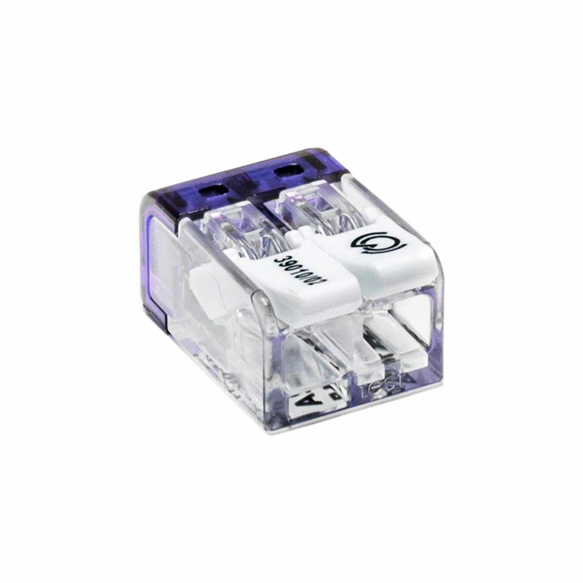 Terminale a scatola con leva, 0,2...4 mm², 2 conduttori Terminale a scatola con leva, 0,2...4 mm², 2 conduttori
