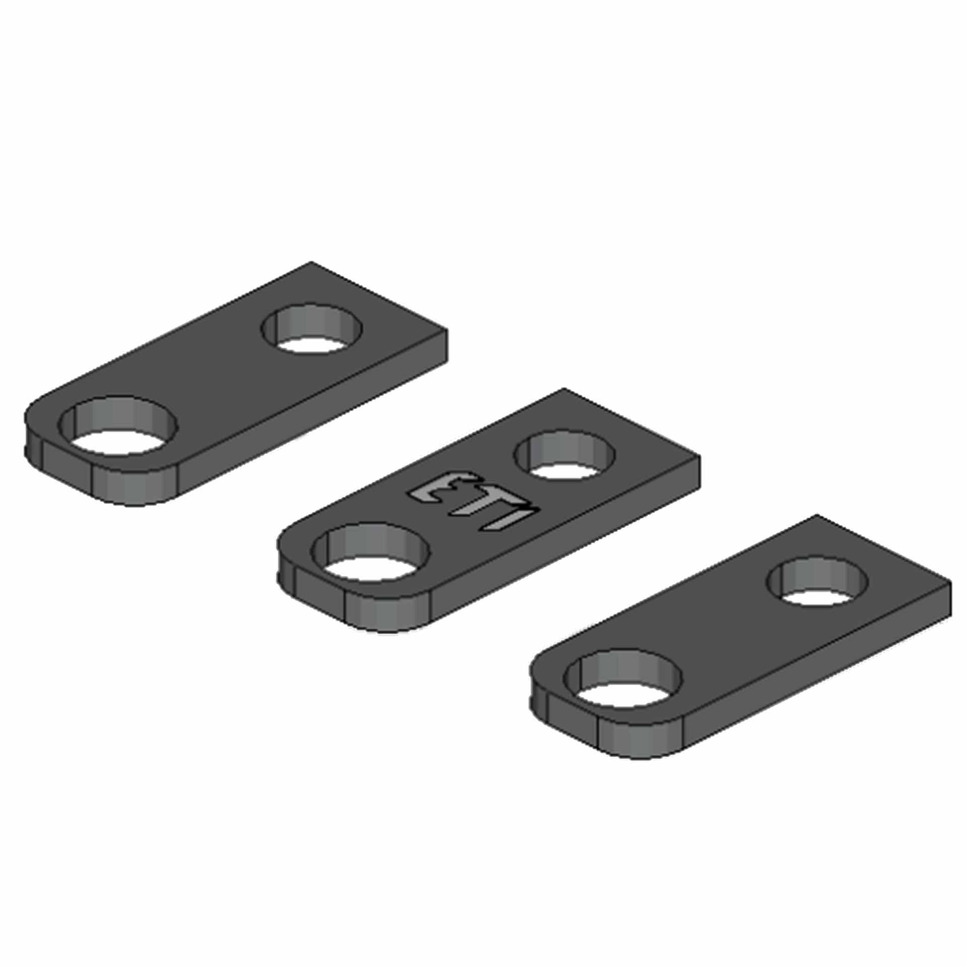 Rallonge de raccordement ZB2S, droit, pour EB2 125 3P