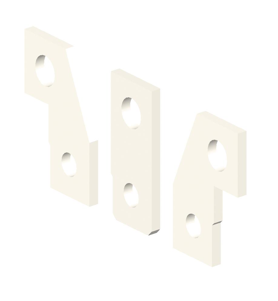 Rallonge de raccordement ZB2S, pour EB2S 250 3P