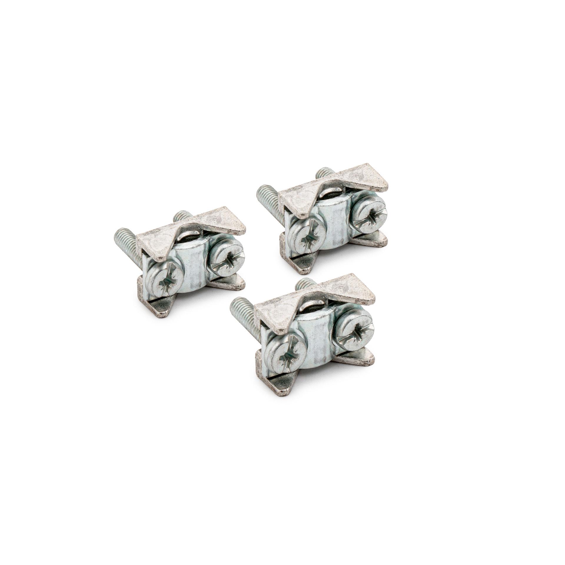 Borne de raccordement à clipser pour conducteurs 1.5 - 16 mm², pour barre de 4x12 mm Borne de raccordement à clipser pour conducteurs 1.5 - 16 mm², pour barre de 4x12 mm
