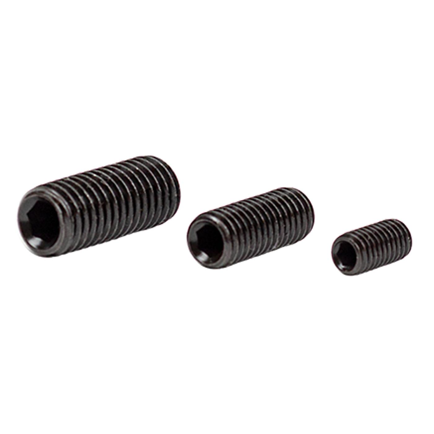 Viti a testa cilindrica con esagono incassato M12 x 25 mm, nere Viti a testa cilindrica con esagono incassato M12 x 25 mm, nere