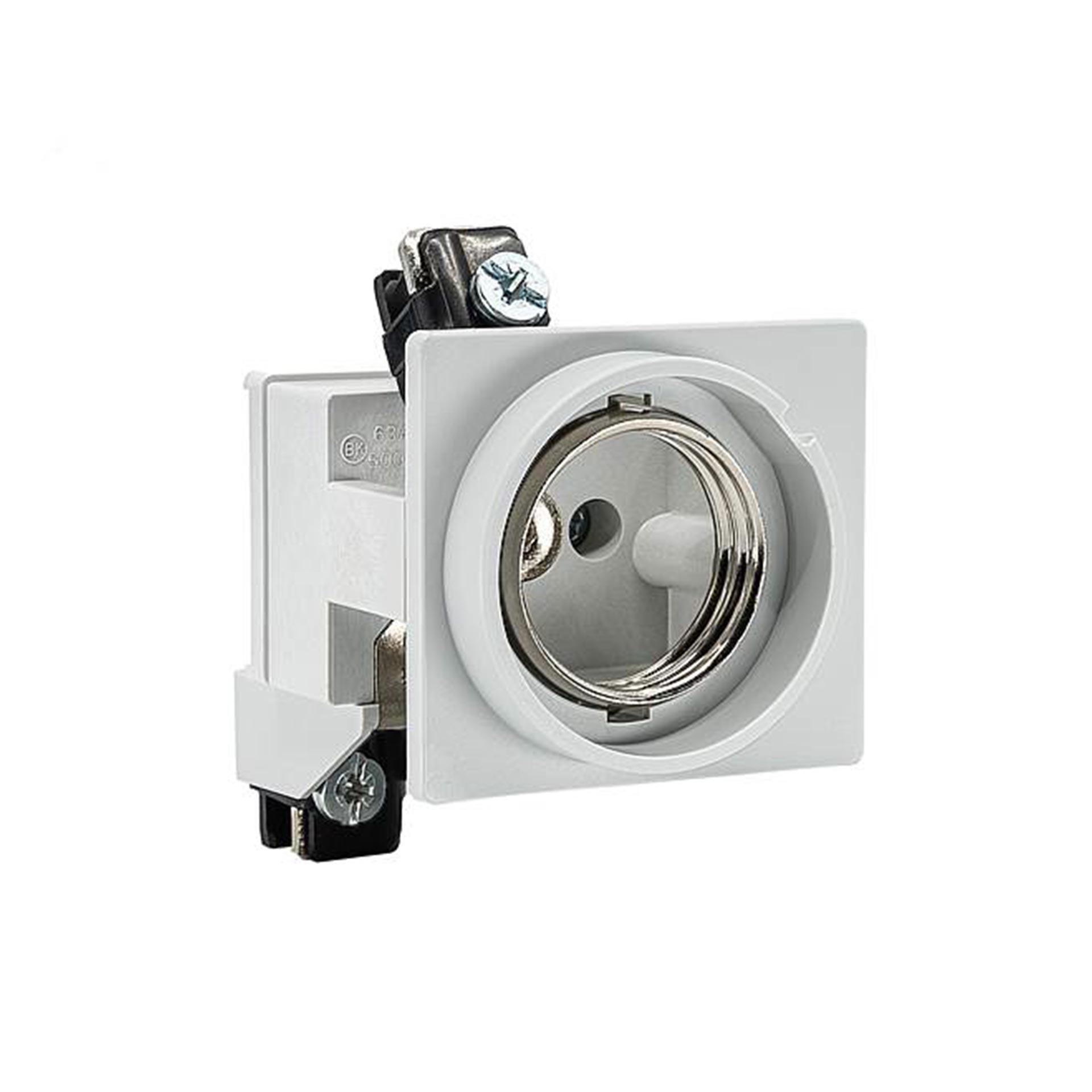 Schraubsicherungselement DIII, L2, 1P, DIN, BS horizontal 63A, Runder-Ausschnitt Ausführung Schraubsicherungselement DIII, L2, 1P, DIN, BS horizontal 63A, Runder-Ausschnitt Ausführung