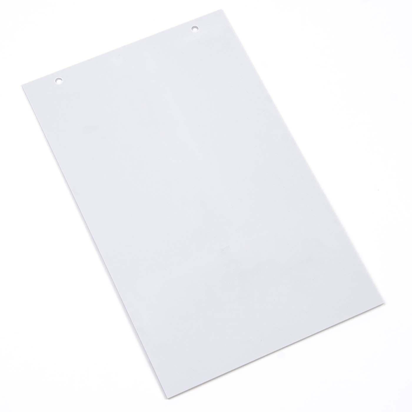 Piastra di copertura con perforazione rotonda 250 x 400 mm