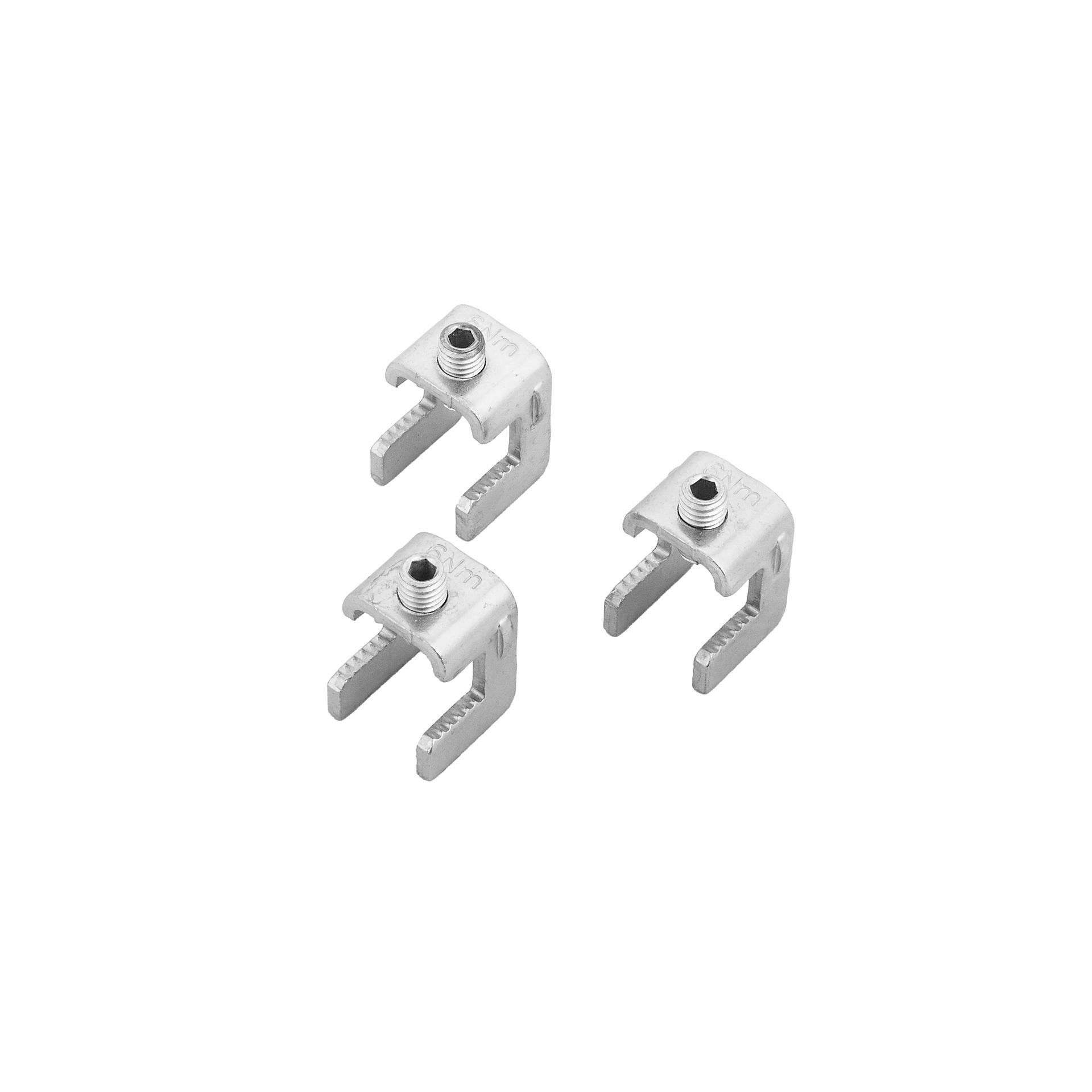 Ganci di contatto per sistema di sbarre da 100 e 185 mm per la misura 00 "versione mini". Ganci di contatto per sistema di sbarre da 100 e 185 mm per la misura 00 "versione mini".