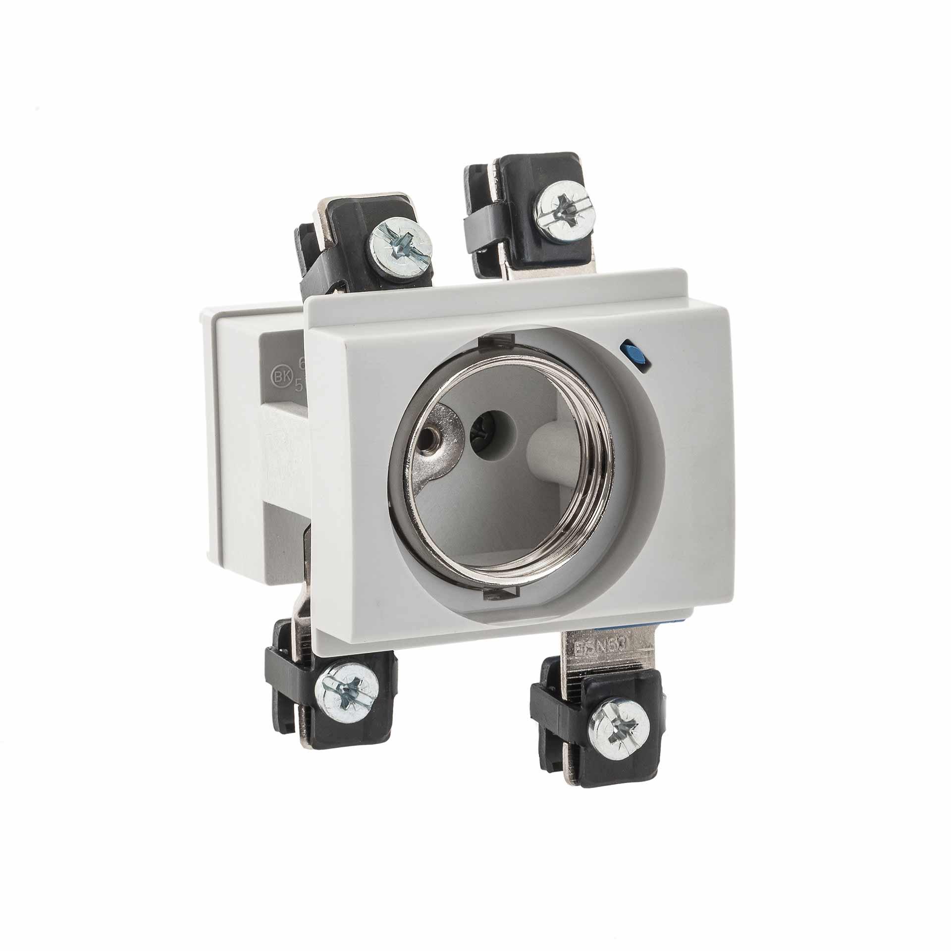 Elemento fusibile EB DIII E33 1PN 63A, per montaggio su guida DIN, versione con taglio DIN Elemento fusibile EB DIII E33 1PN 63A, per montaggio su guida DIN, versione con taglio DIN