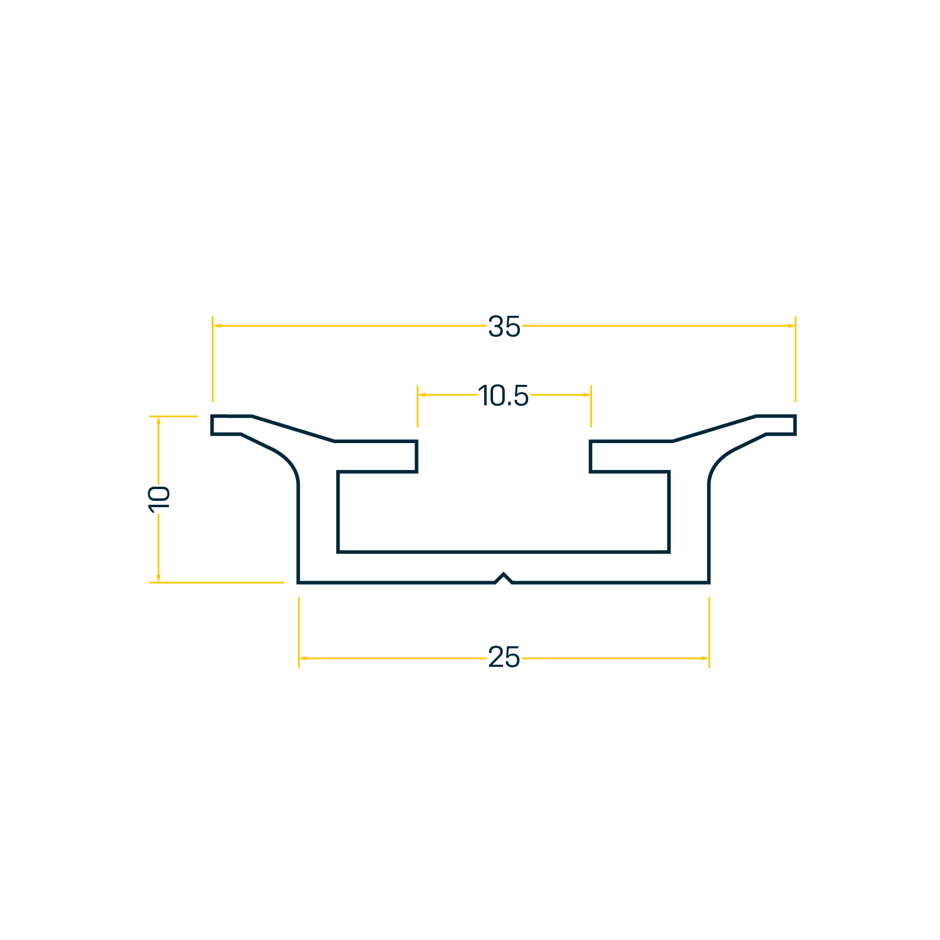 AS 35.0 Rail pour appareils
