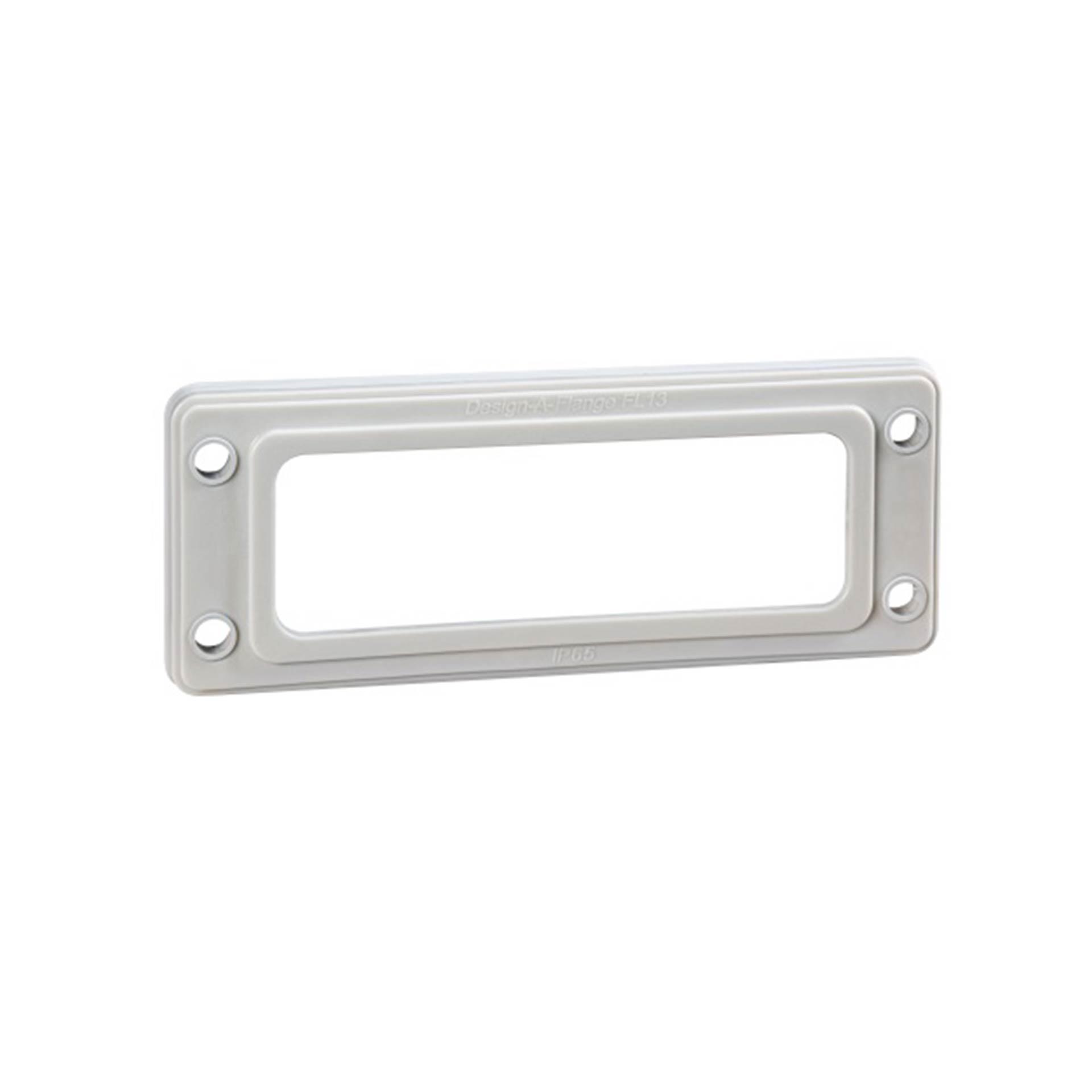 Telaio del tipo FL13 LxH 134x52 mm
