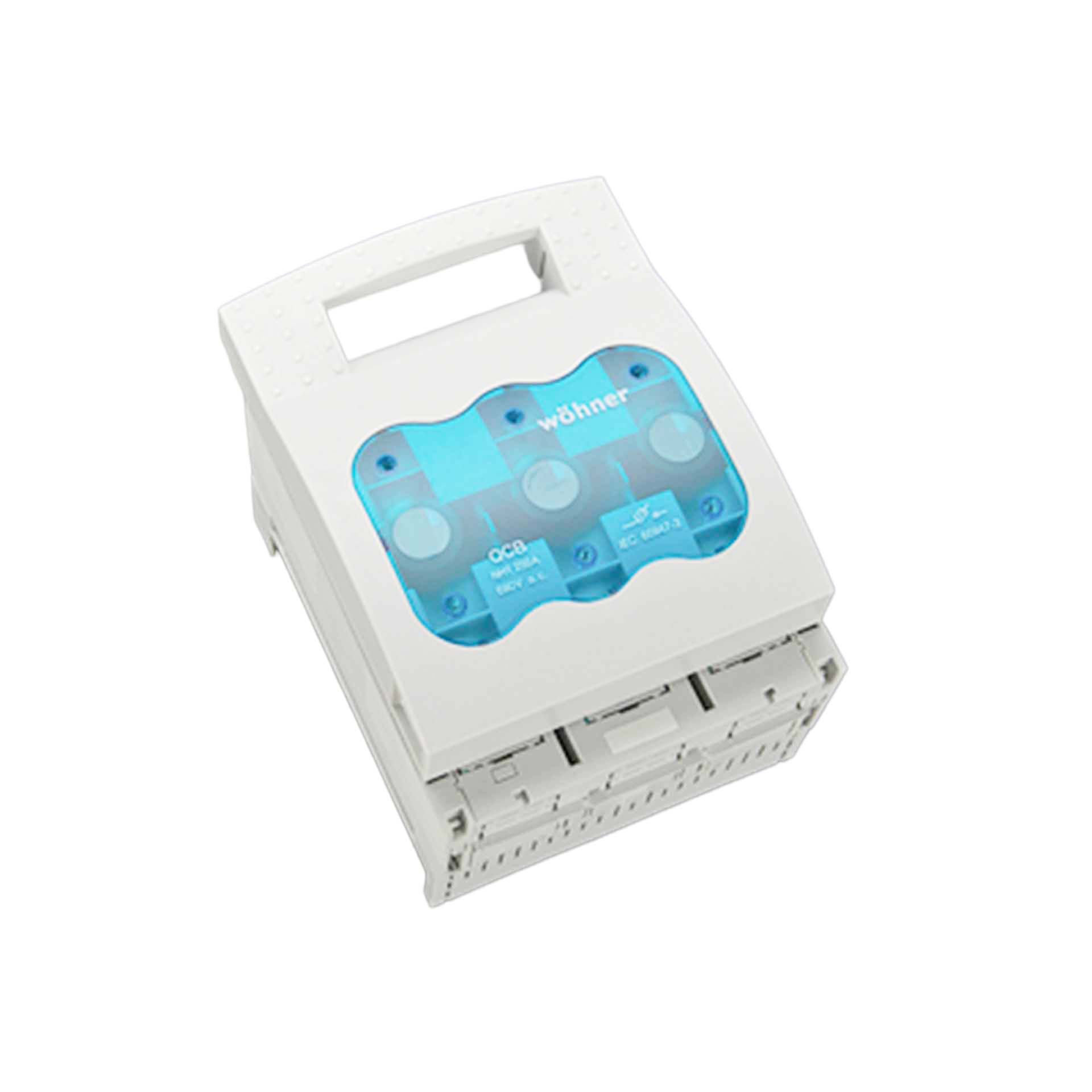 NH fuse switch-disconnector size 1, 3P, 60mm, M10, max. 250A, top or bottom connection NH fuse switch-disconnector size 1, 3P, 60mm, M10, max. 250A, top or bottom connection