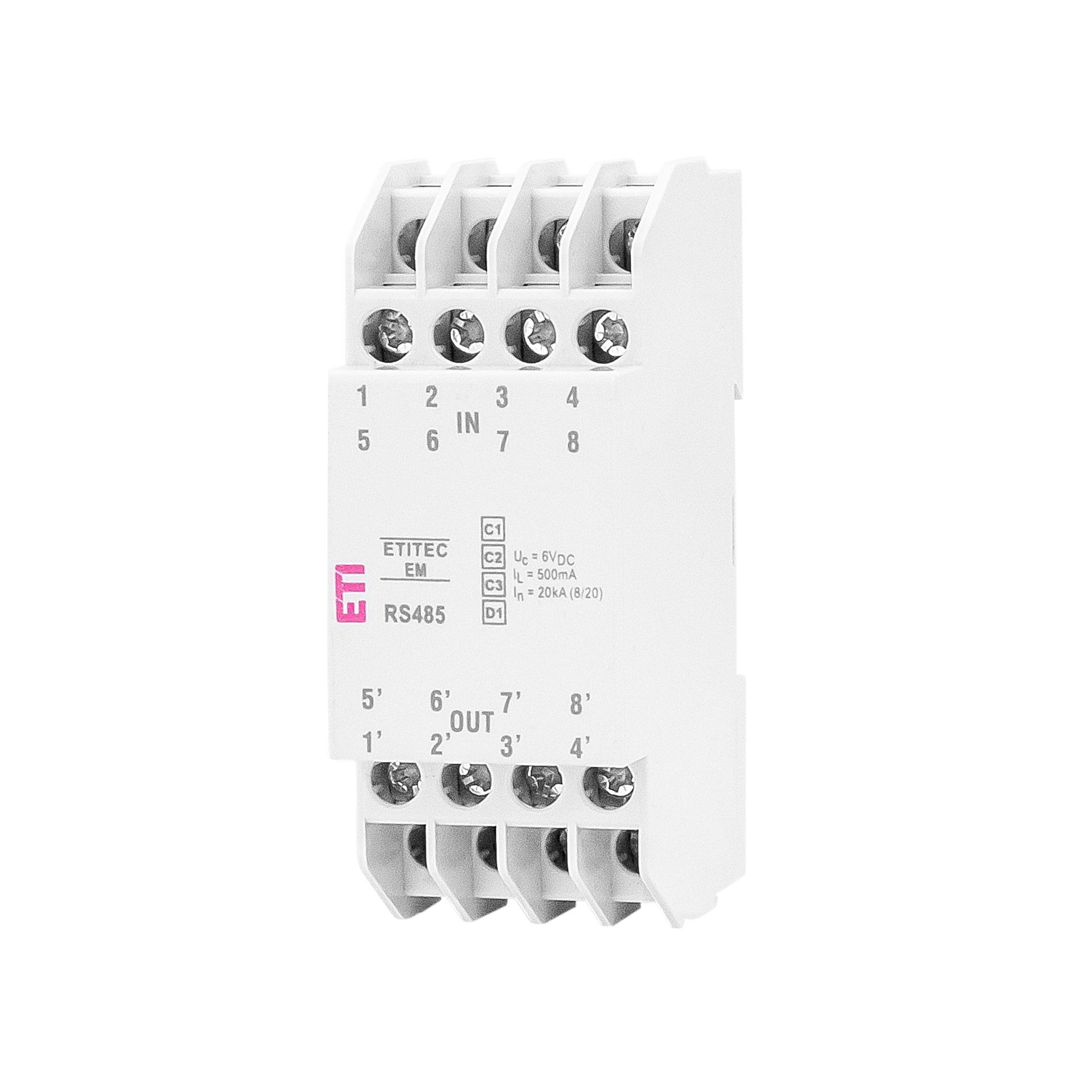 Scaricatore di sovratensione di tipo 3, ETITEC EM-RS485
