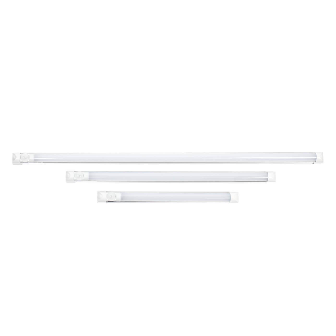Eclairage pour armoir LED 600mm 9W 230V, 600x32x39mm, 750Lm / 4000K, avec détecteur de mouvement
