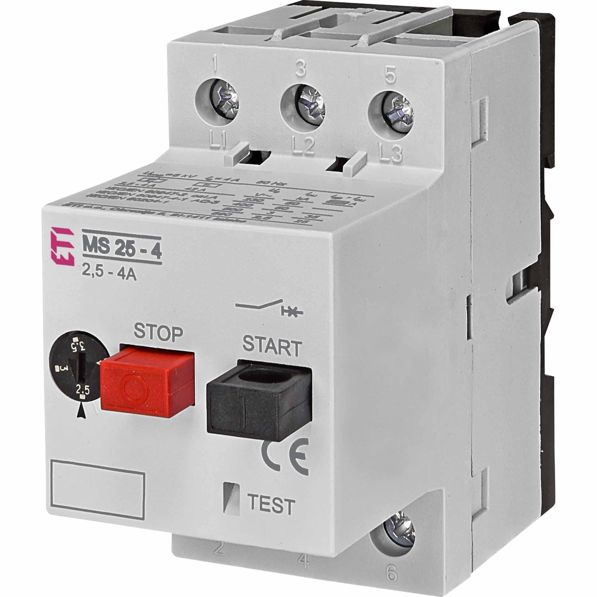 Disjoncteur moteur MS25 / 2.5 - 4.0A