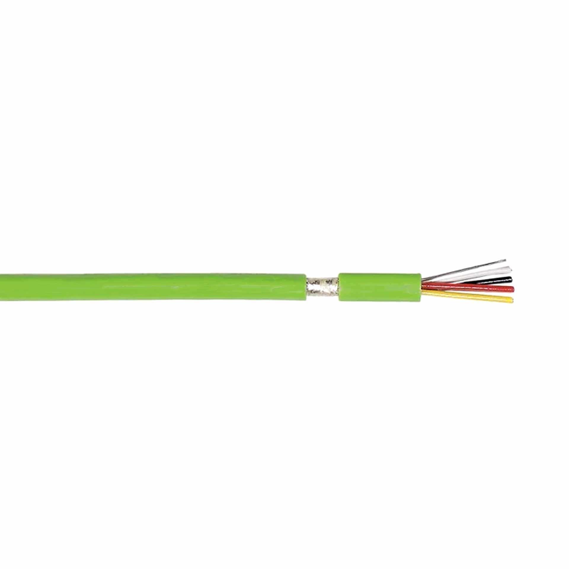 Câble KNX EIB 2x2x0.8mm2, sans halogène avec blindage Al, Cca Câble KNX EIB 2x2x0.8mm2, sans halogène avec blindage Al, Cca