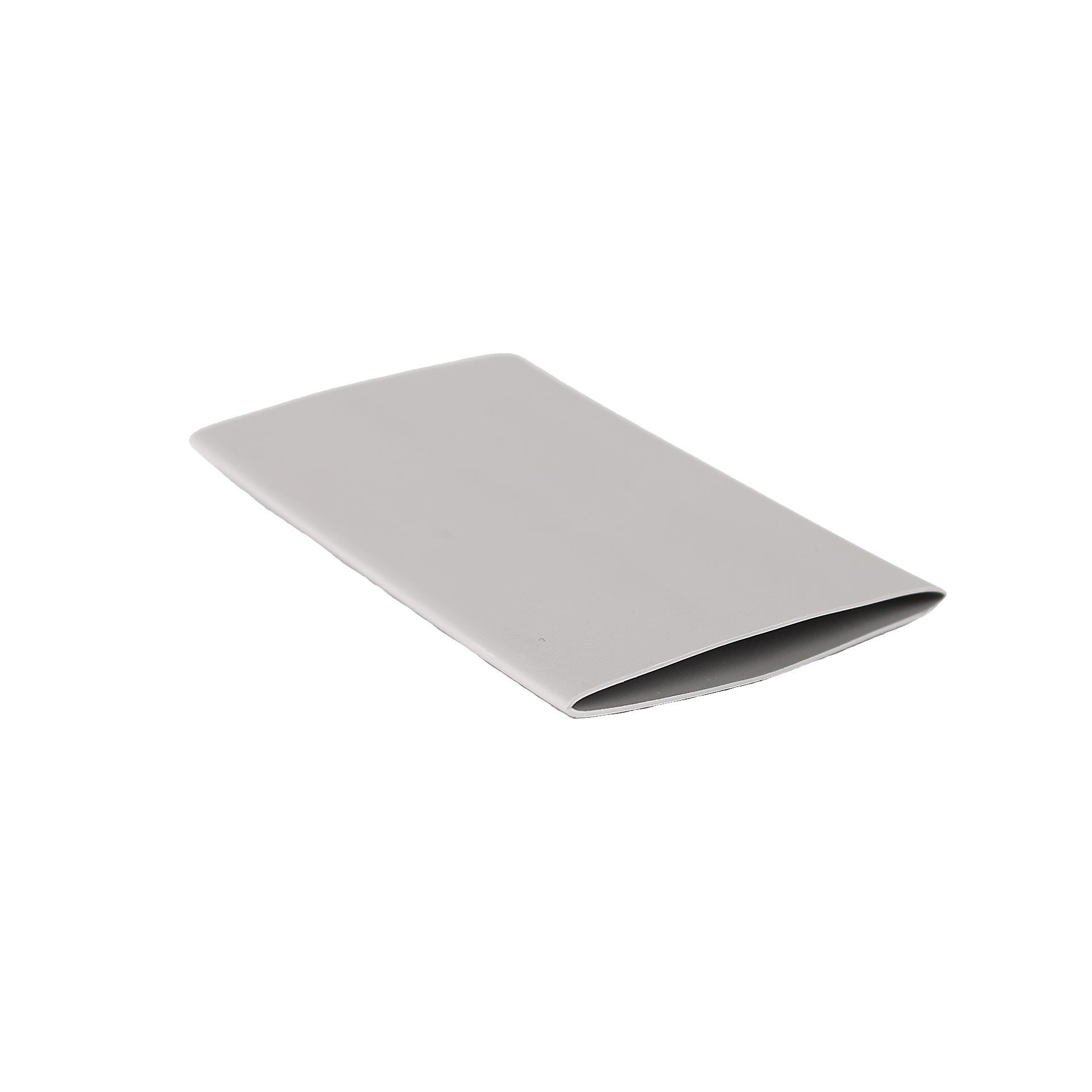 Zuschnitt Schrumpfschlauch 37mm, 9.0 - 3.0mm, grau, VPE 500 Stück