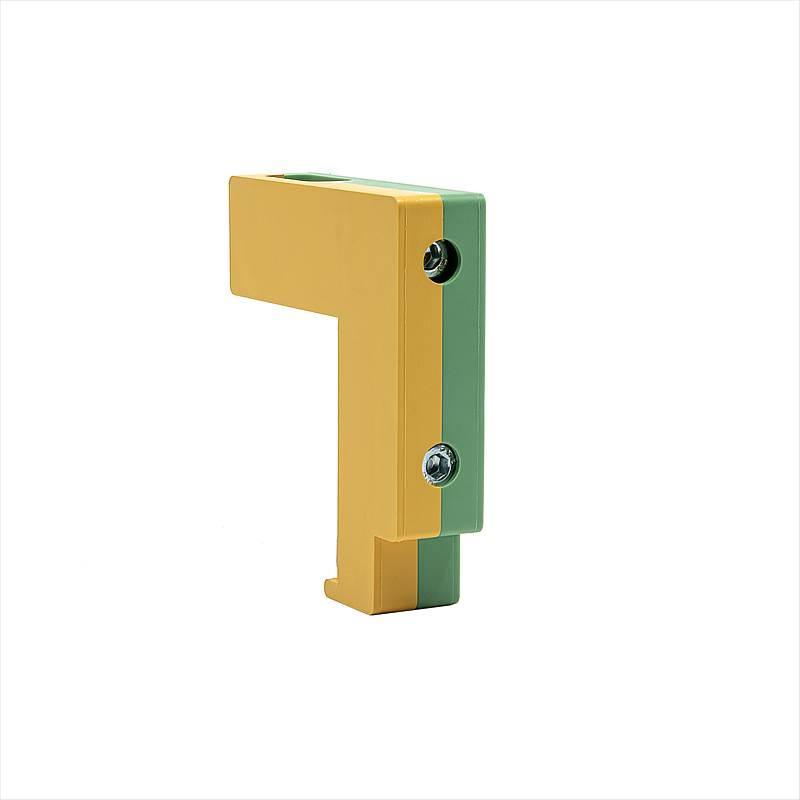 Elemento di alimentazione PE 100A, 35mm², senza copertura, BS orizzontale Elemento di alimentazione PE 100A, 35mm², senza copertura, BS orizzontale