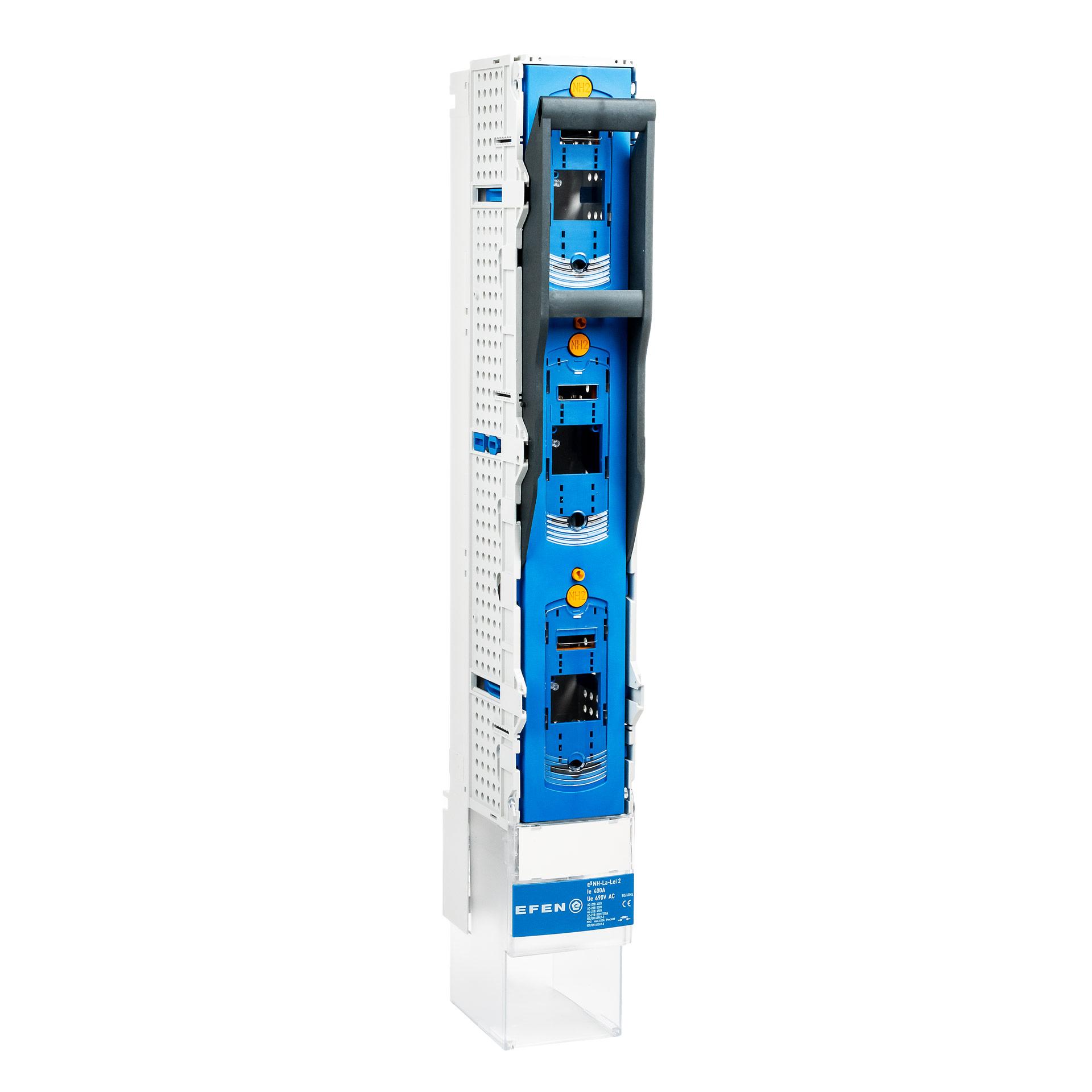 Sezionatori con fusibili NH taglia 2, 3P, 185 mm, M12 (commutabile a 3 poli) U6 Sezionatori con fusibili NH taglia 2, 3P, 185 mm, M12 (commutabile a 3 poli) U6