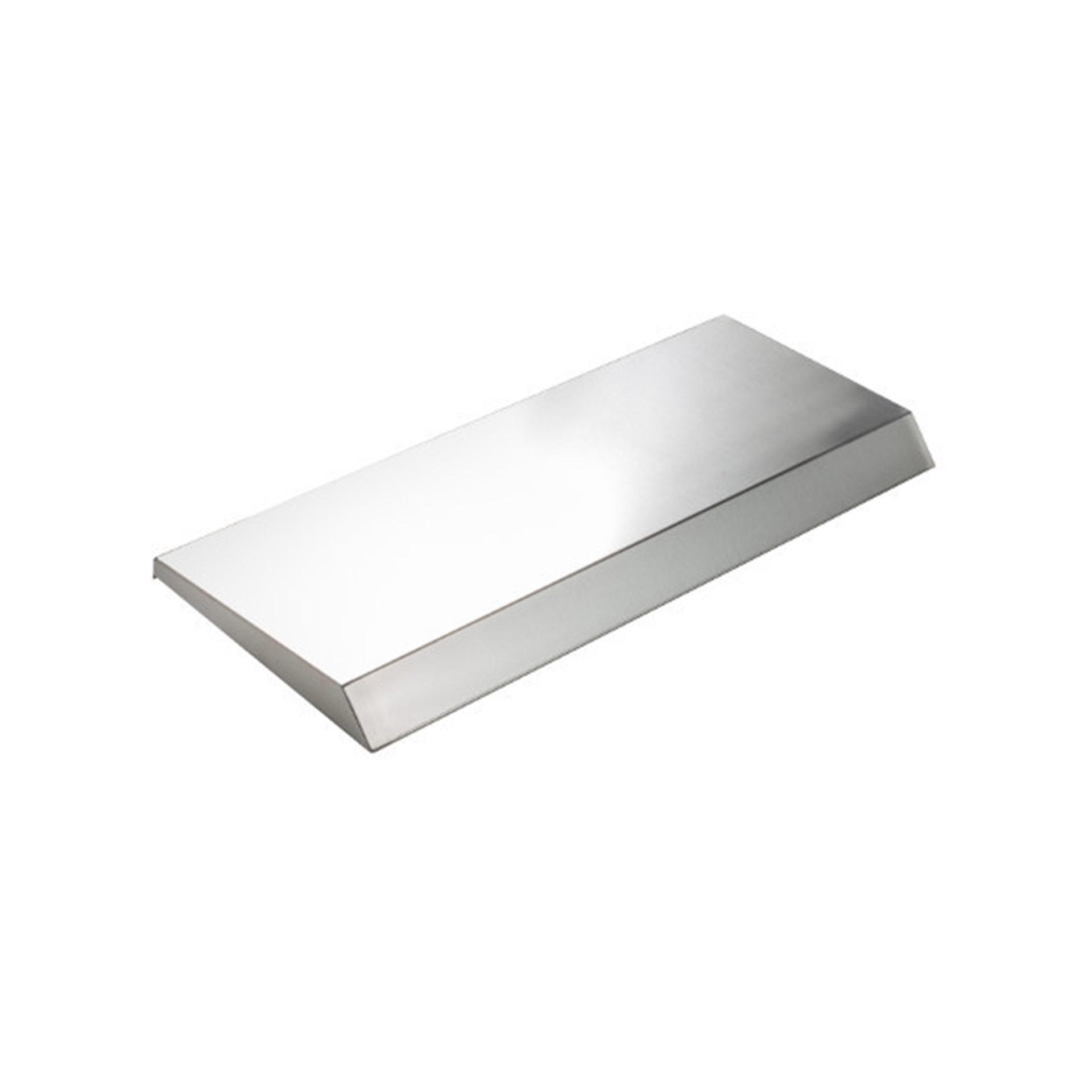 Toit de protection en inox, LxP 1010x307mm pour coffrets LxP 1000x300mm Toit de protection en inox, LxP 1010x307mm pour coffrets LxP 1000x300mm