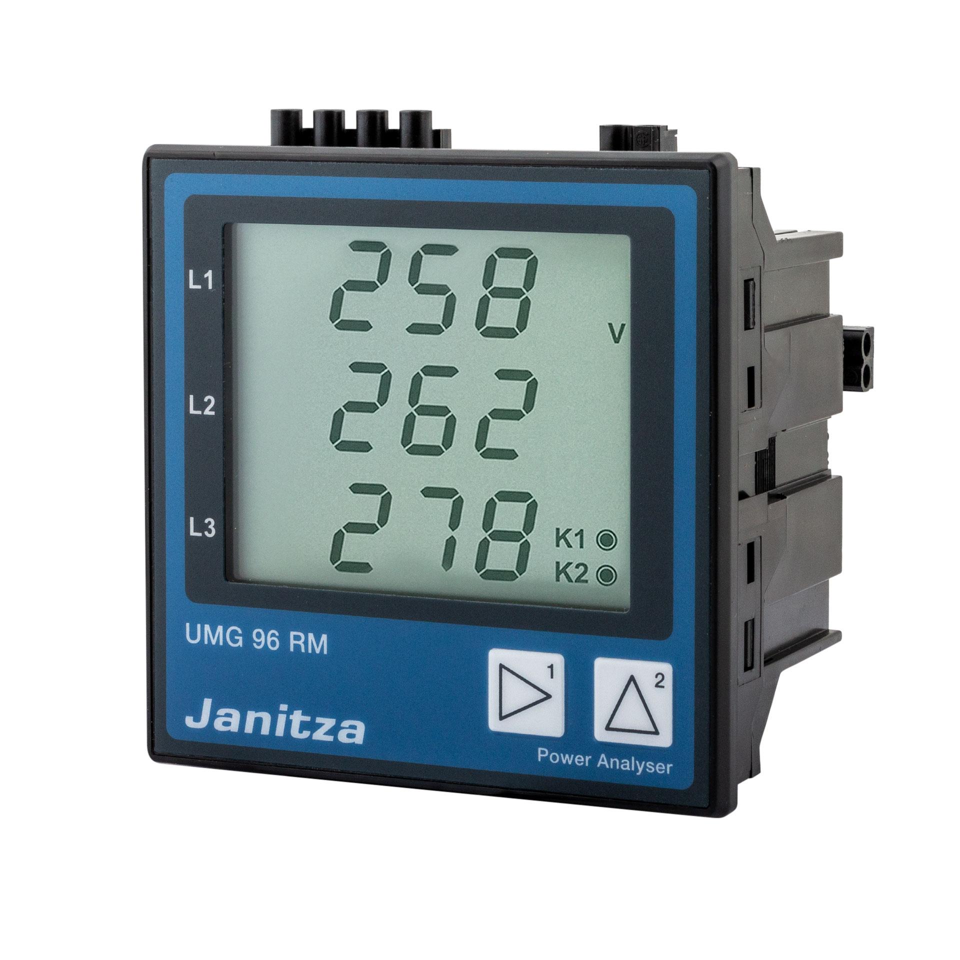 Analizzatore di rete multifunzionale Janitza con Profinet UMG 96RM-PN*3 - 24V