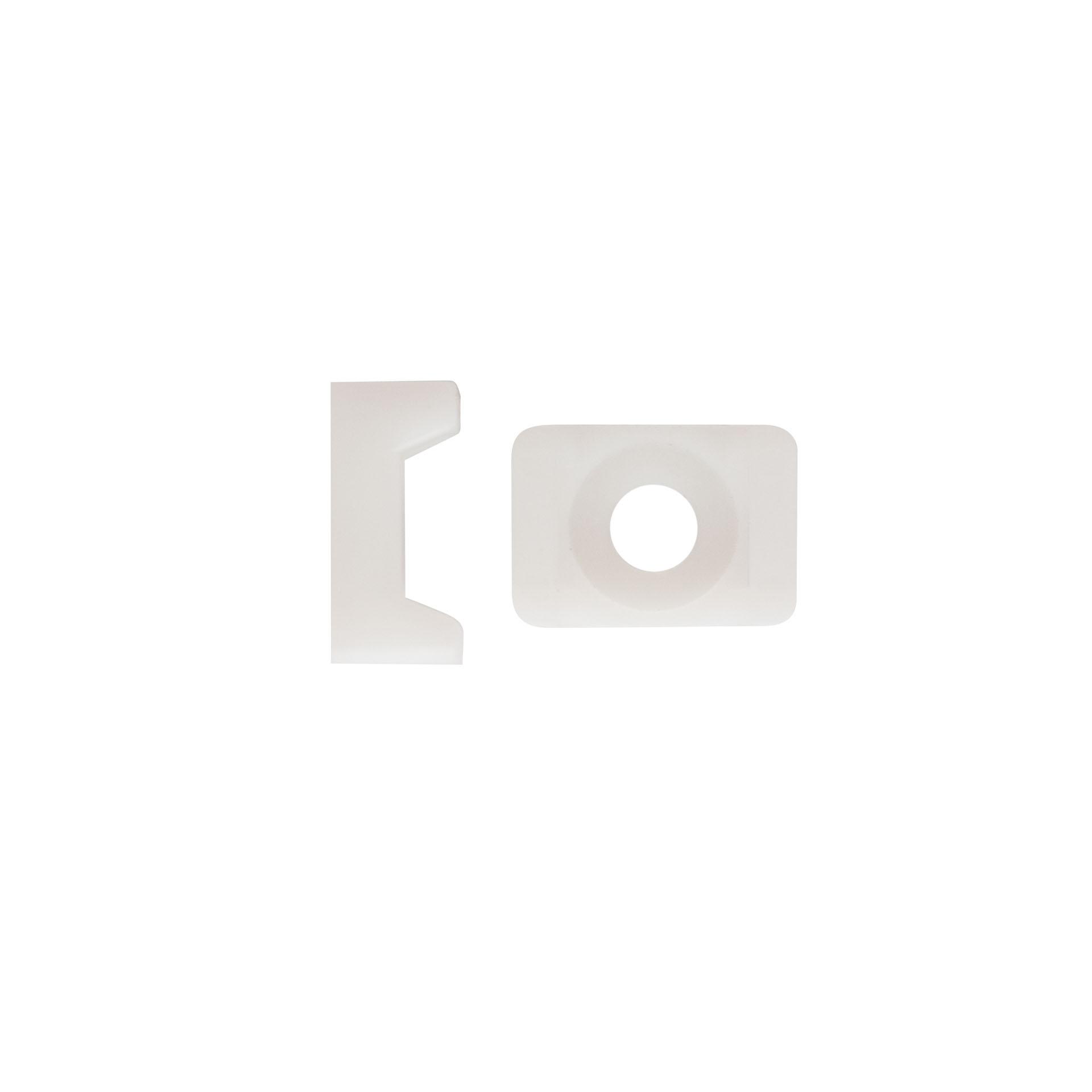 Base di montaggio standard, naturale, 21,9 x 15,9 mm, M6 Base di montaggio standard, naturale, 21,9 x 15,9 mm, M6