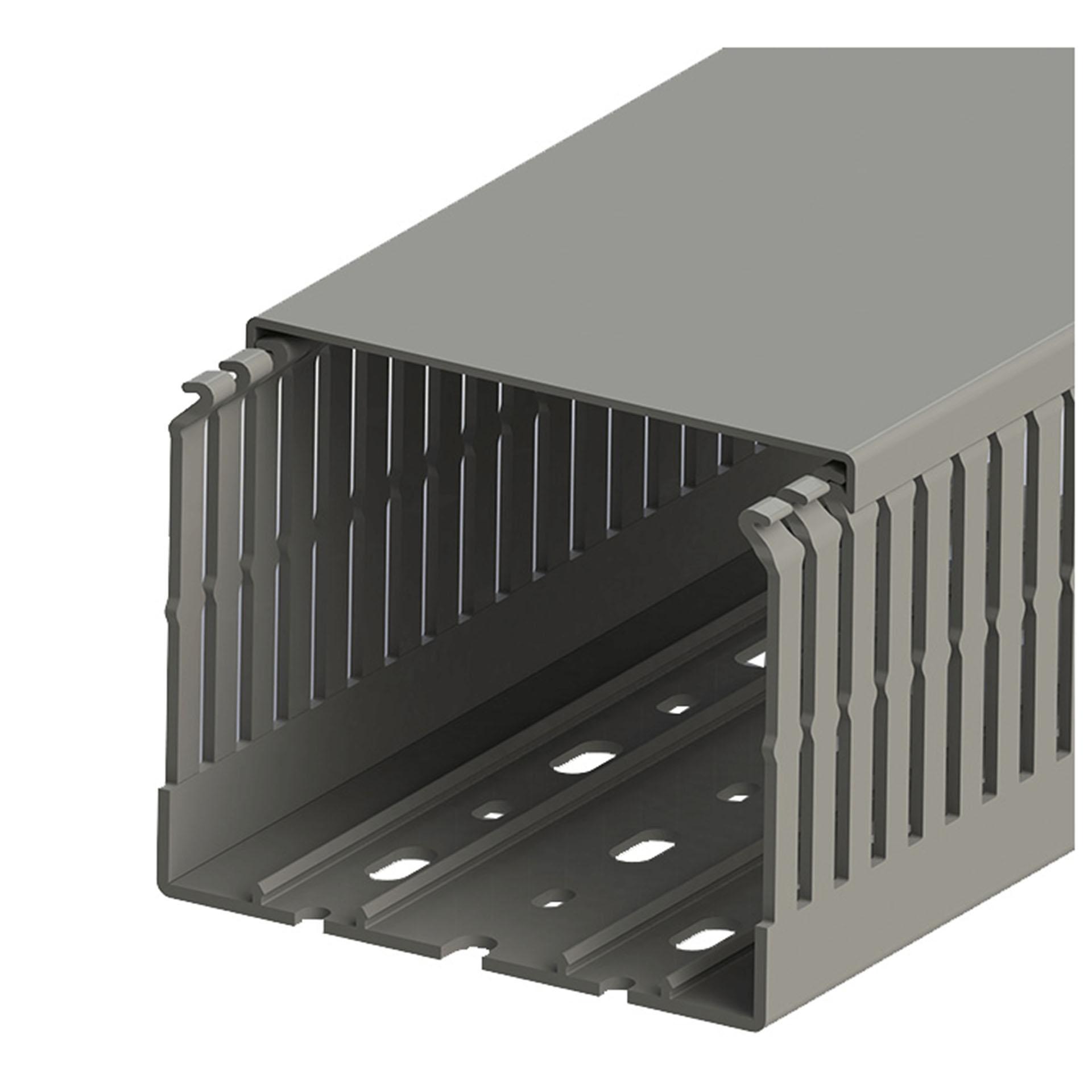 Canalina passacavi in PVC grigio (VK-GN) / 100x80 mm (LxA) Canalina passacavi in PVC grigio (VK-GN) / 100x80 mm (LxA)