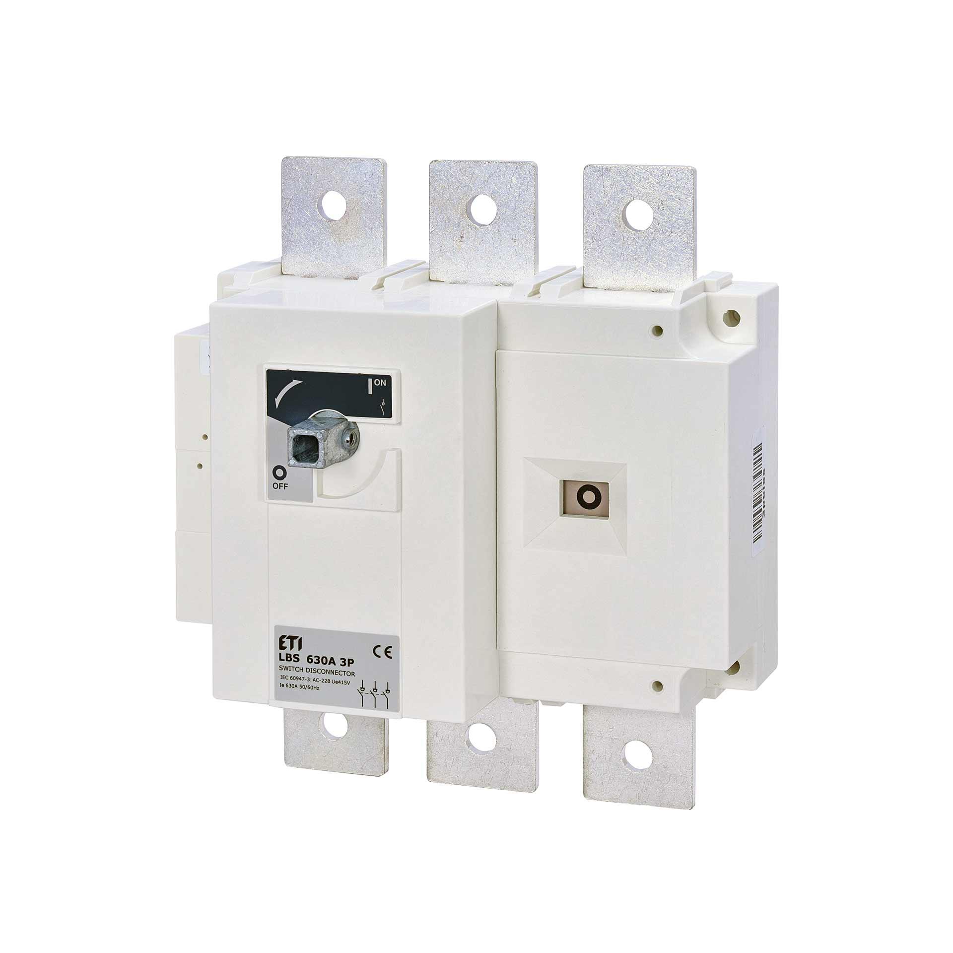 Switch-disconnector LBS 630A 3P without switch lever