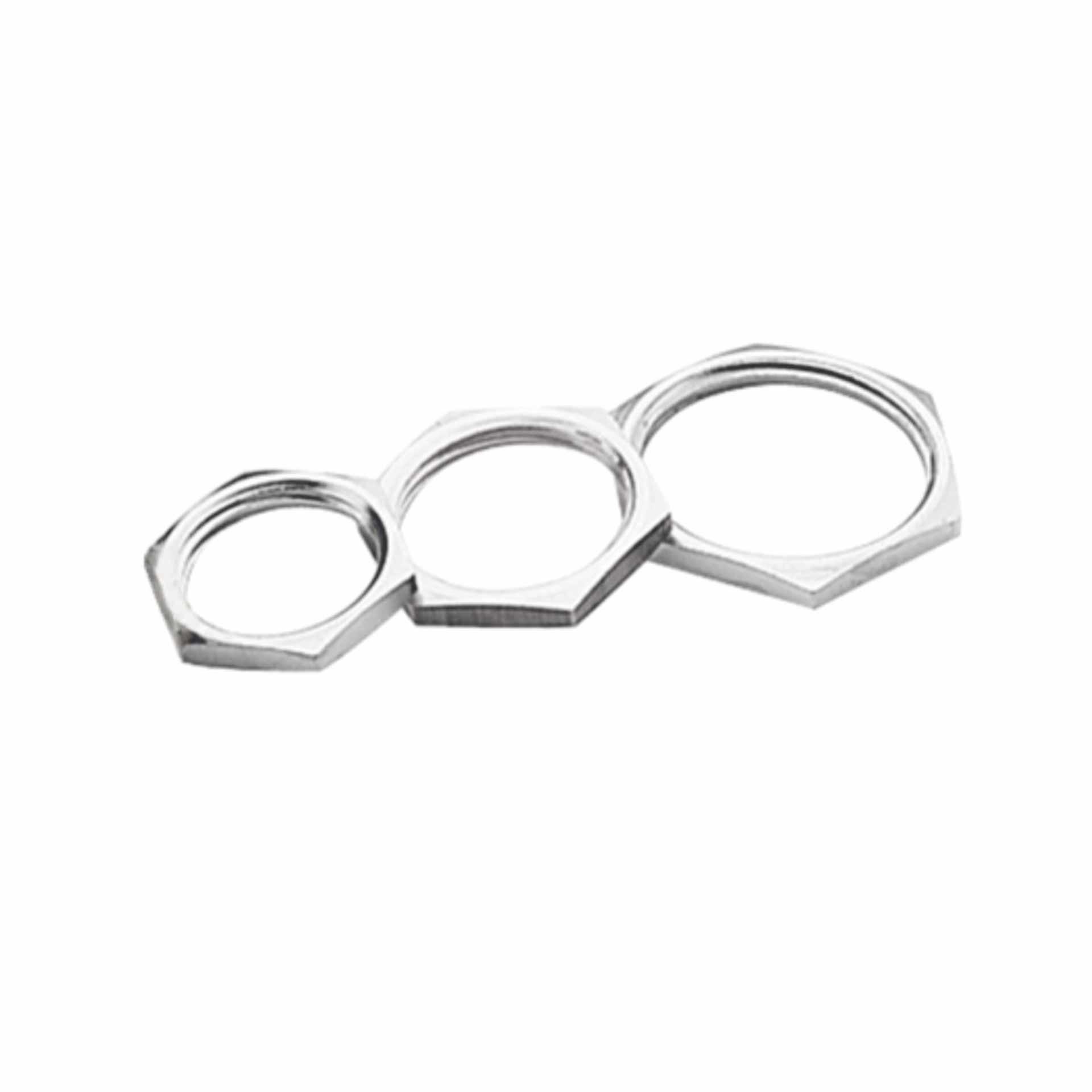 Controdado per collegamenti a vite M25, acciaio inox V2A, standard Controdado per collegamenti a vite M25, acciaio inox V2A, standard