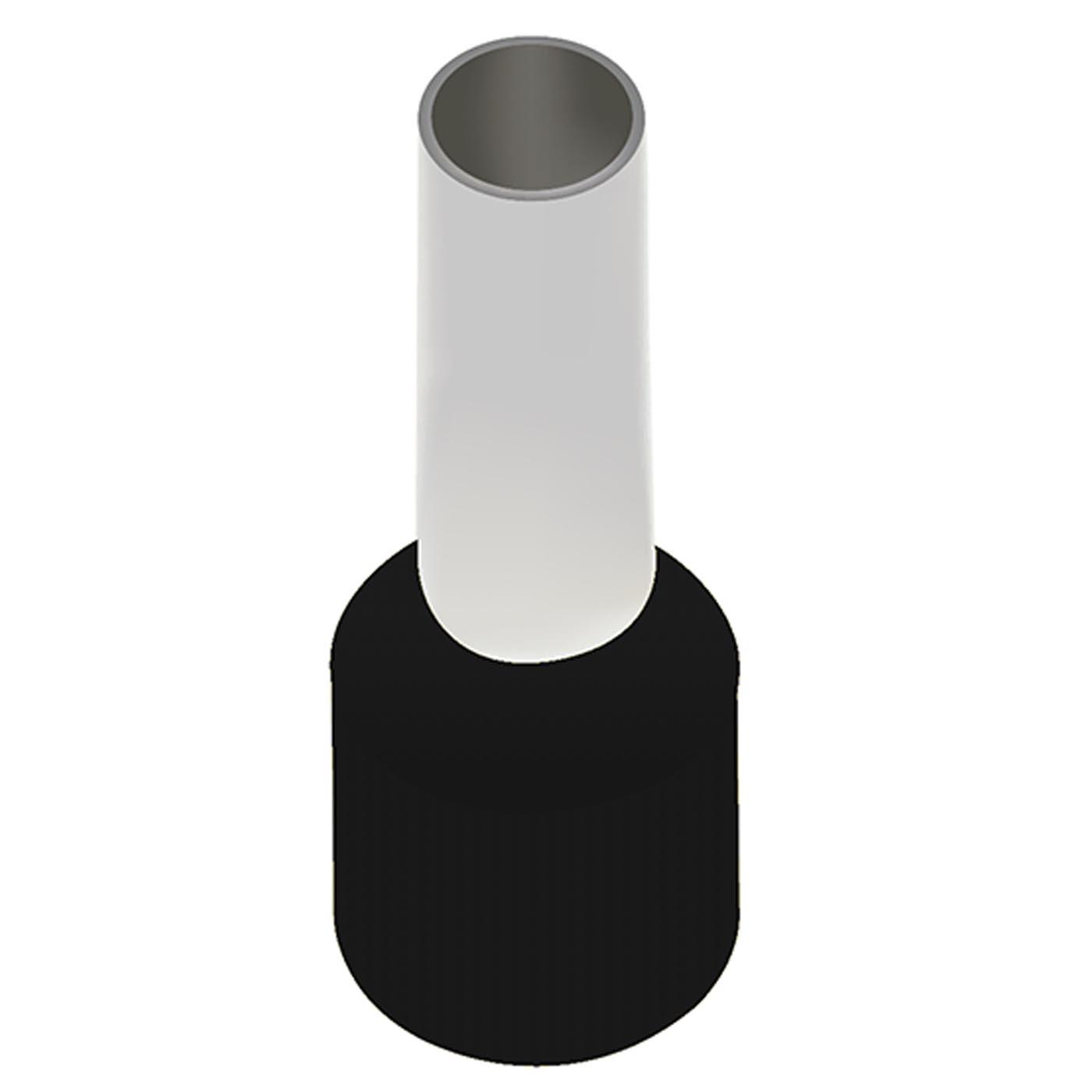 Ghiere isolate (WE) nere / 6mm² / 12mm, VPE 100 pz. Ghiere isolate (WE) nere / 6mm² / 12mm, VPE 100 pz.