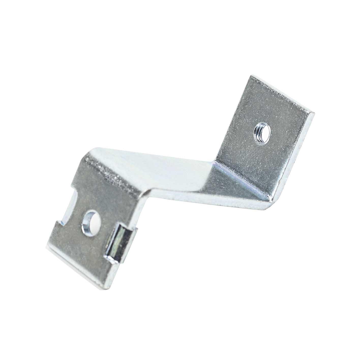 Staffa di collegamento a Z 53 mm, Ø 6,5 mm / M6, 30x53x30 mm Staffa di collegamento a Z 53 mm, Ø 6,5 mm / M6, 30x53x30 mm