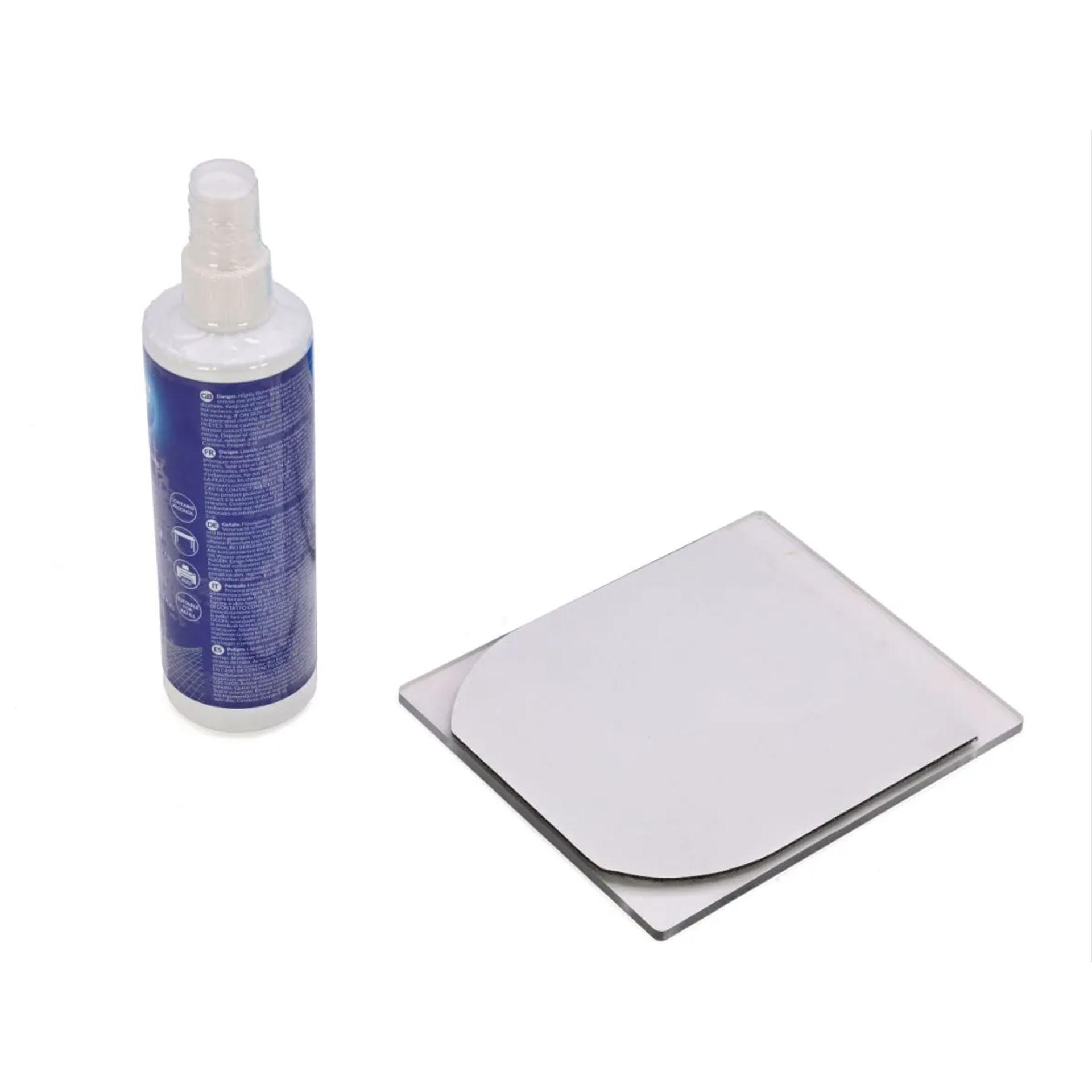Reinigungssatz (Platte+Ersatzlappen+Spray)