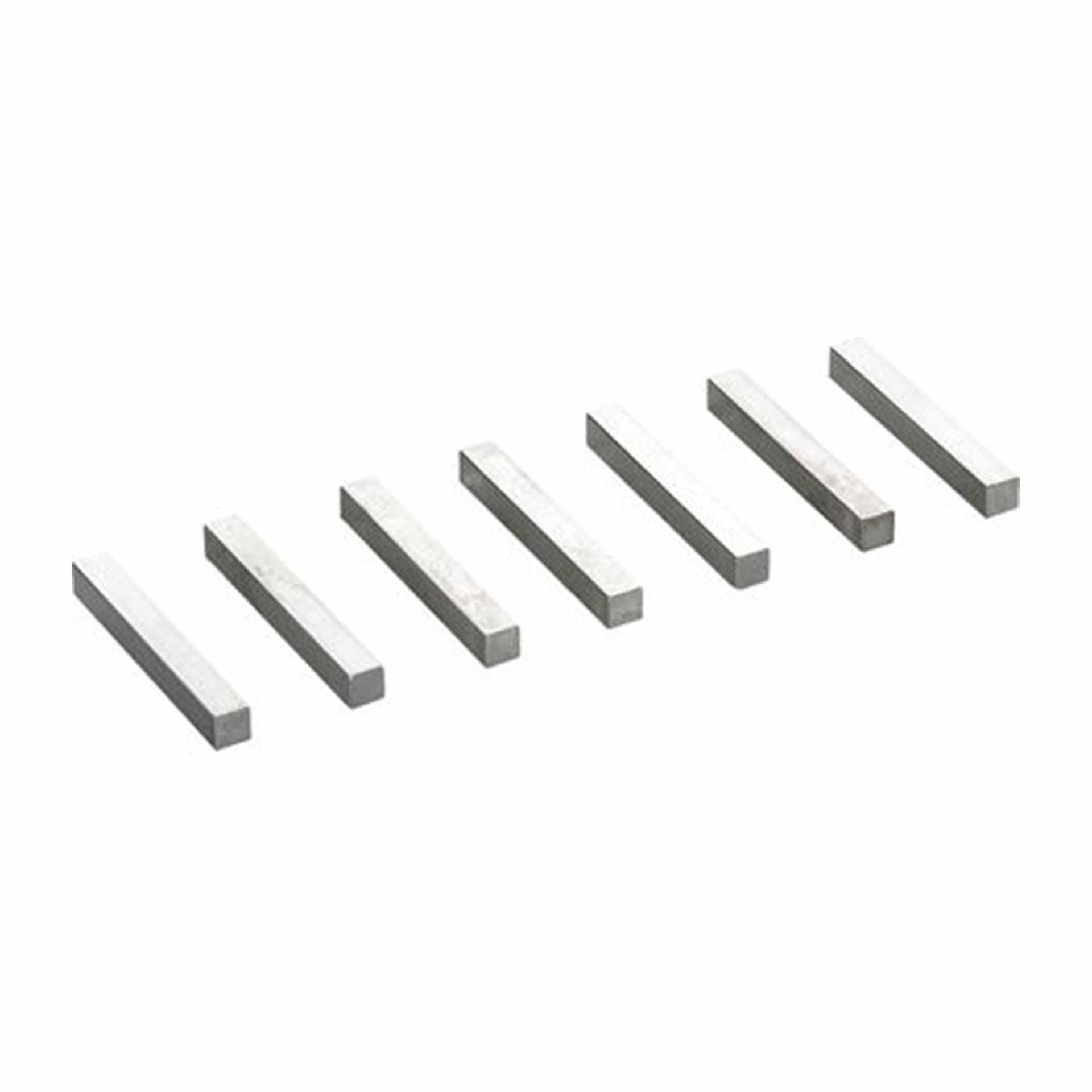 eweco perni di contatore quadrati 5x5mm lunghezza 42mm per terminale a innesto per contatore