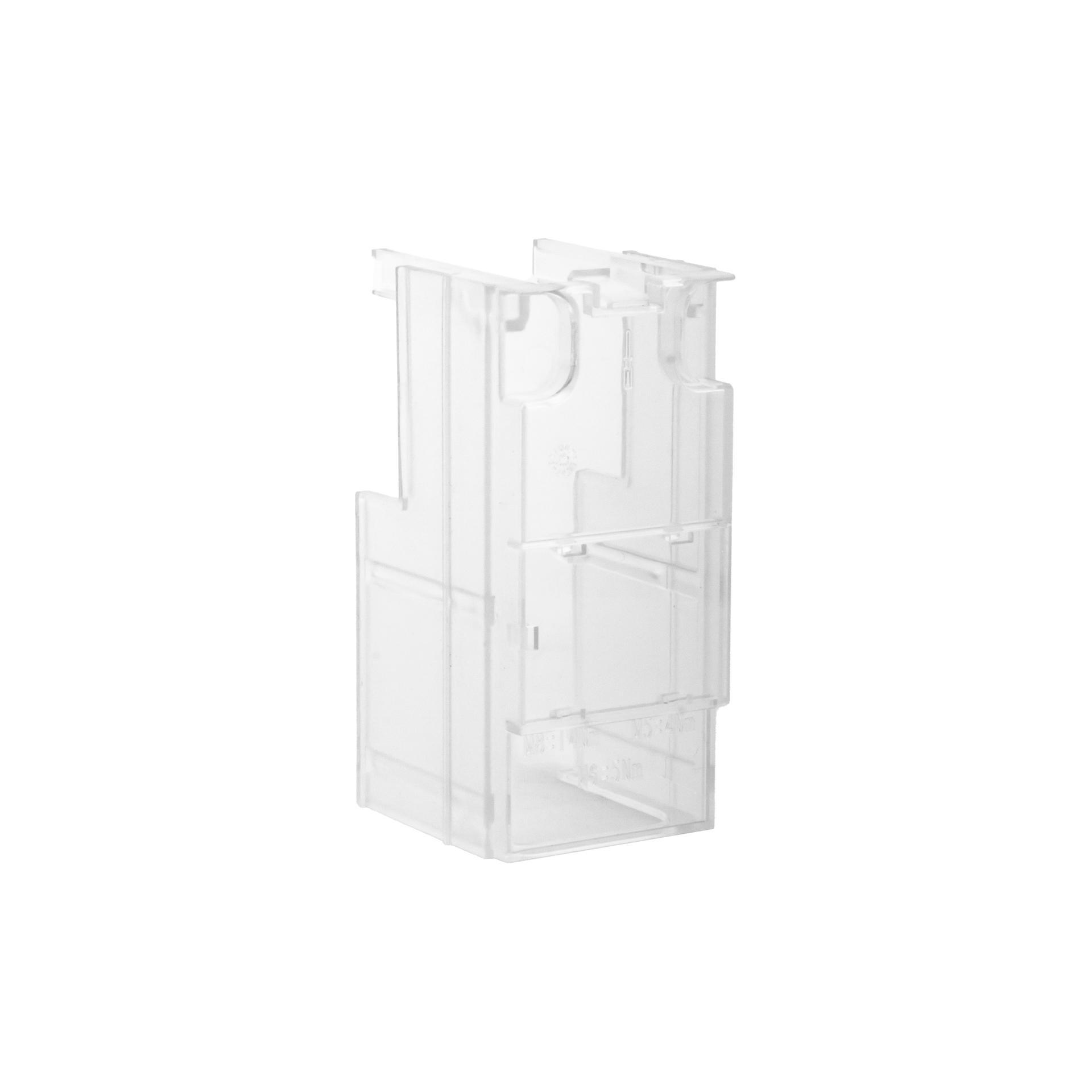 Capot pour espace de raccordement court pour Gr.00/185 Capot pour espace de raccordement court pour Gr.00/185