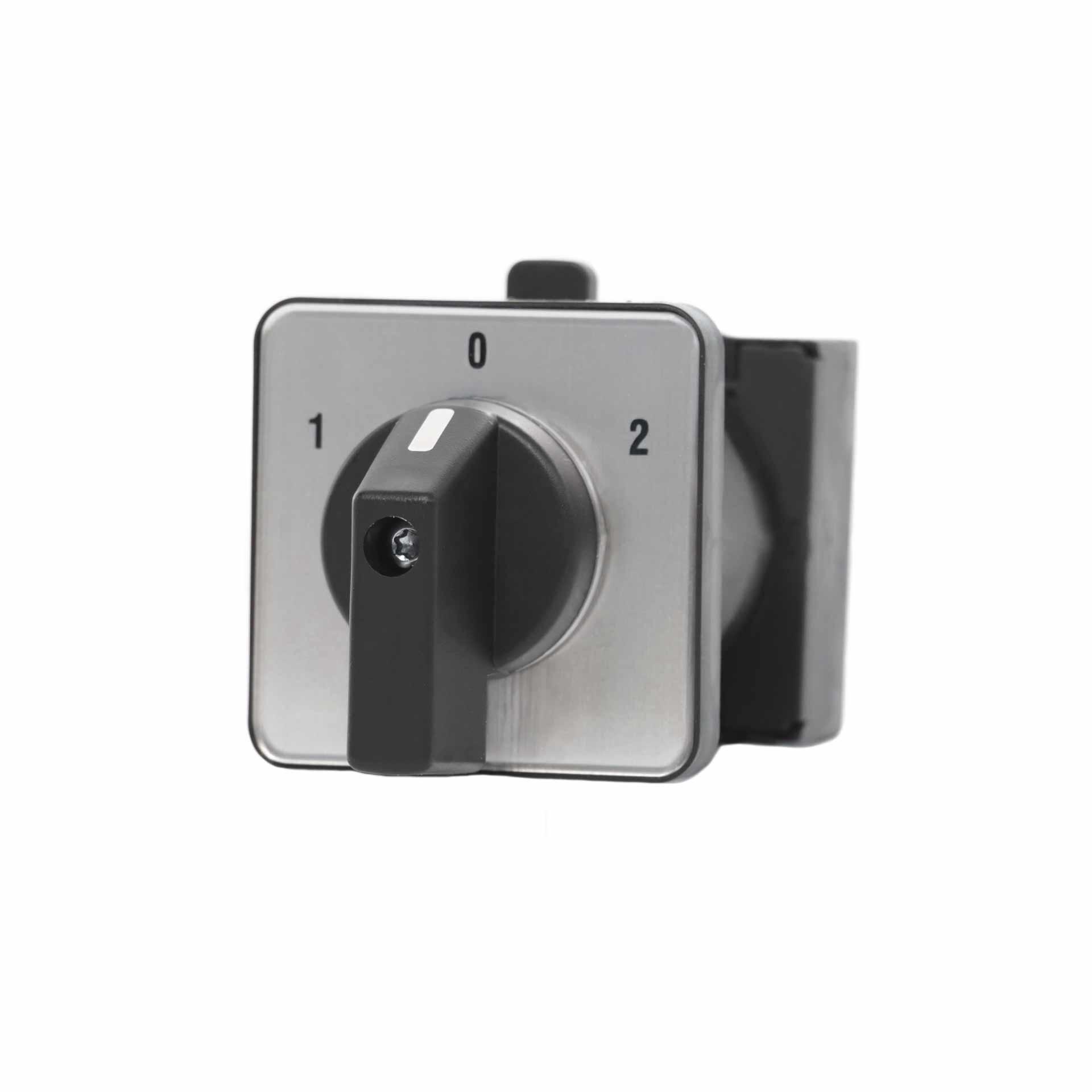 Interrupteur de commande / commutateur, 1-0-2 1P 16A, pour montage sur porte Interrupteur de commande / commutateur, 1-0-2 1P 16A, pour montage sur porte
