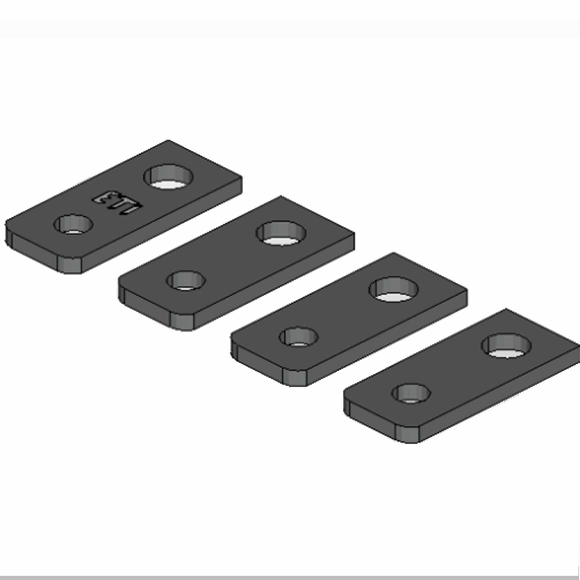 Rallonge de raccordement ZB2S, droit, pour EB2 160-250 4P