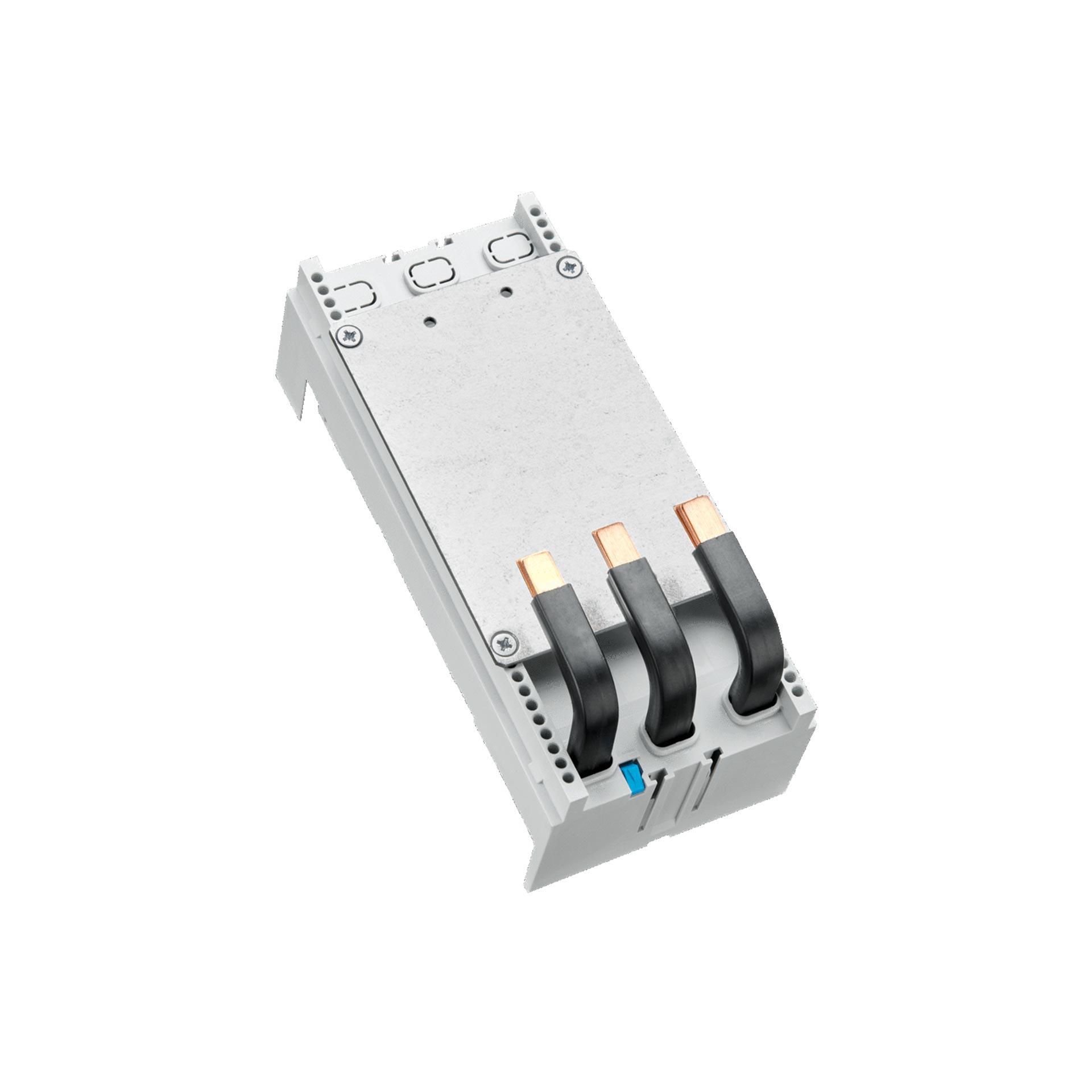 3P Sammelschienenadapter 160A, CU Anschluss unten, 90x200mm