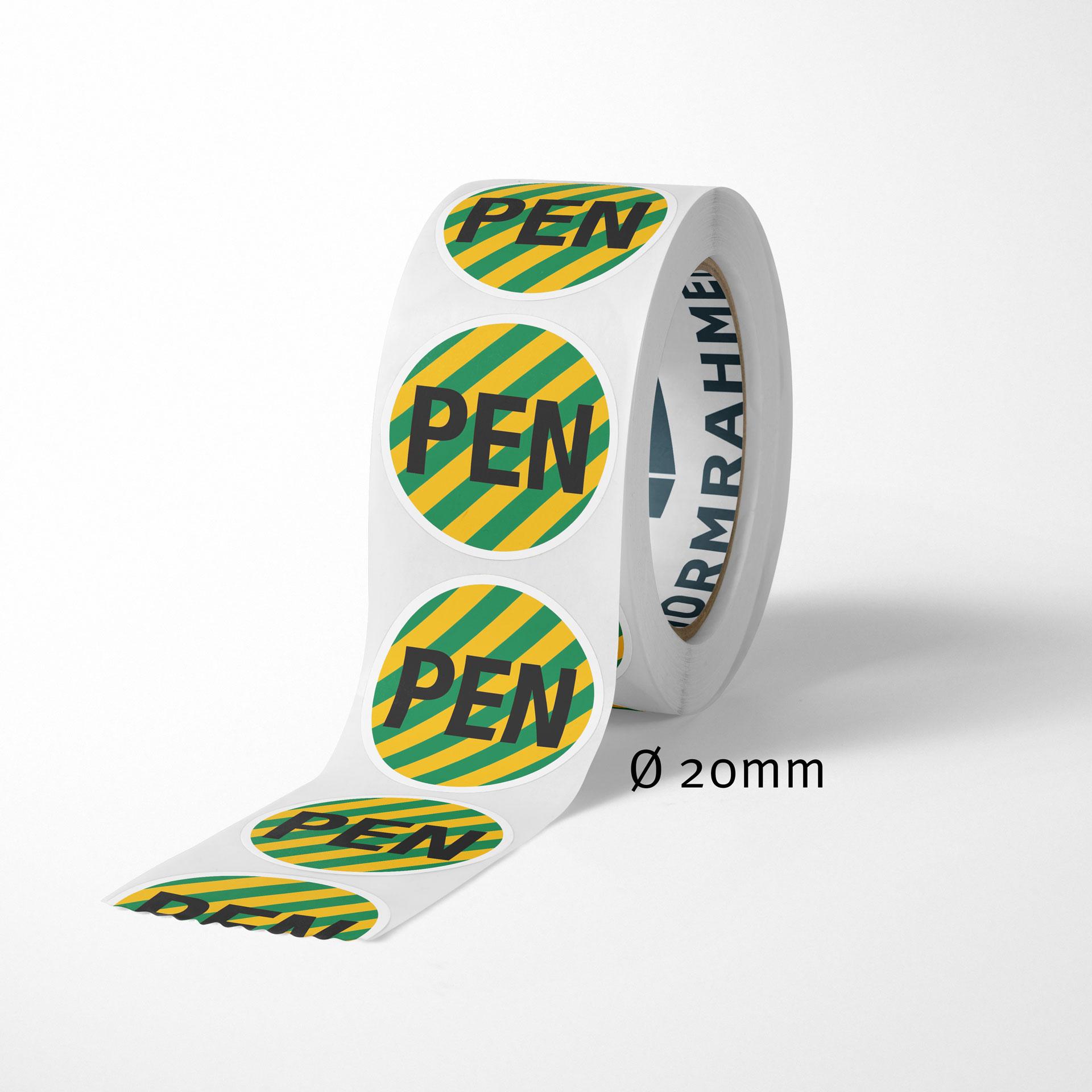 Conducteur neutre PEN, Ø 20mm, rouleau à 500 pcs