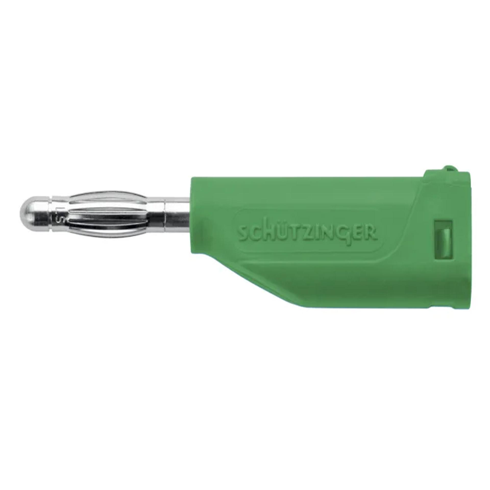 Spring basket plug ø 4mm, green