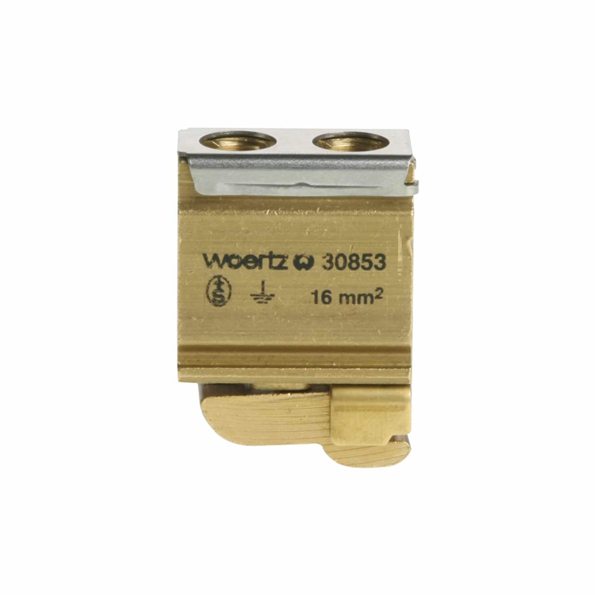 Protective conductor branch terminal 16mm² bare