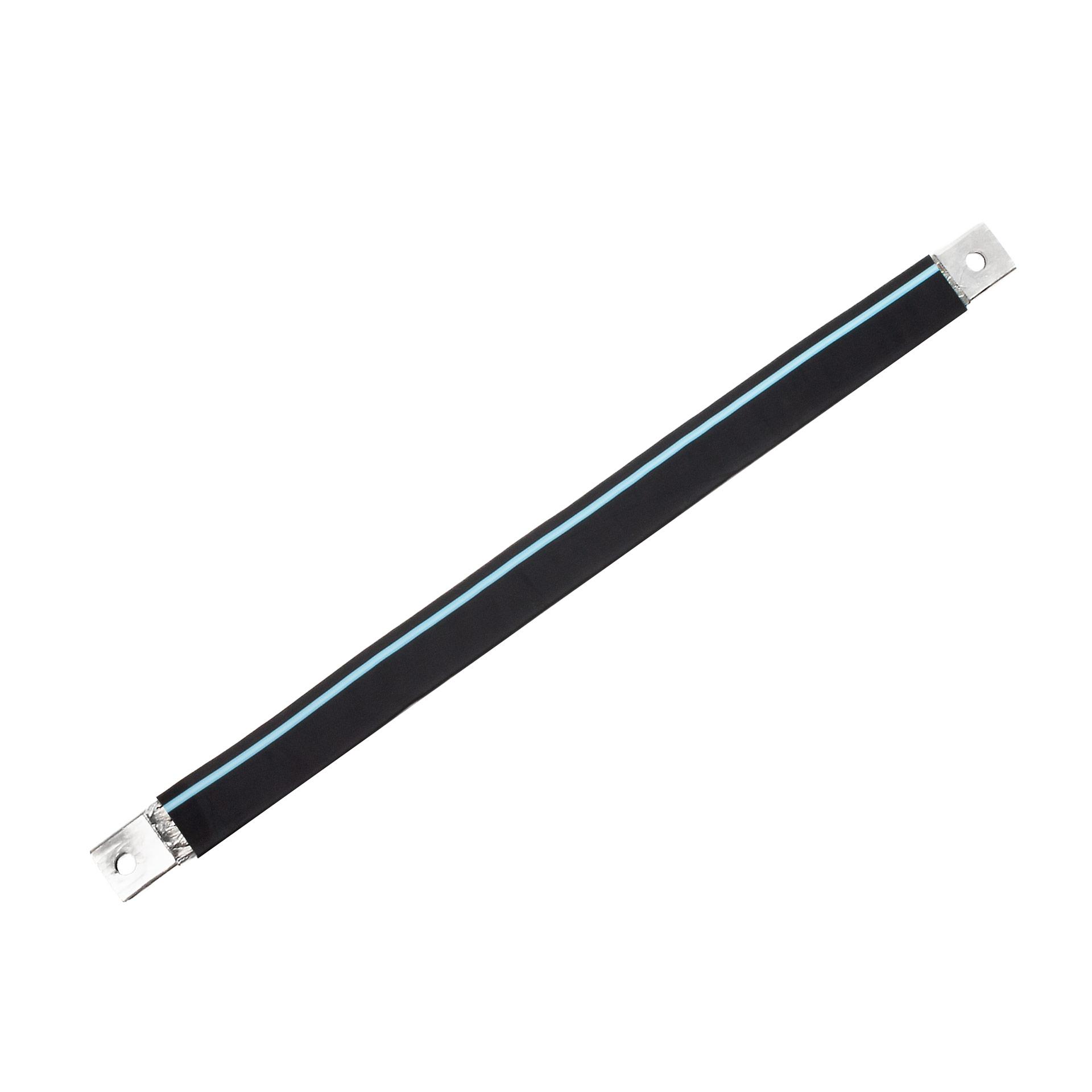 Capocorda isolato in treccia di rame stagnato "L:1030mm" 240mm², 630A, M10 e M12, senza alogeni