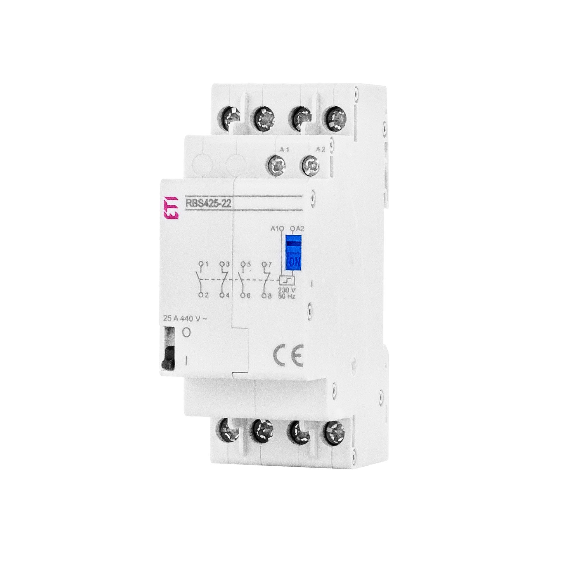 Interruttore a gradini 2S+2Ö, corrente di commutazione nominale 25A Interruttore a gradini 2S+2Ö, corrente di commutazione nominale 25A