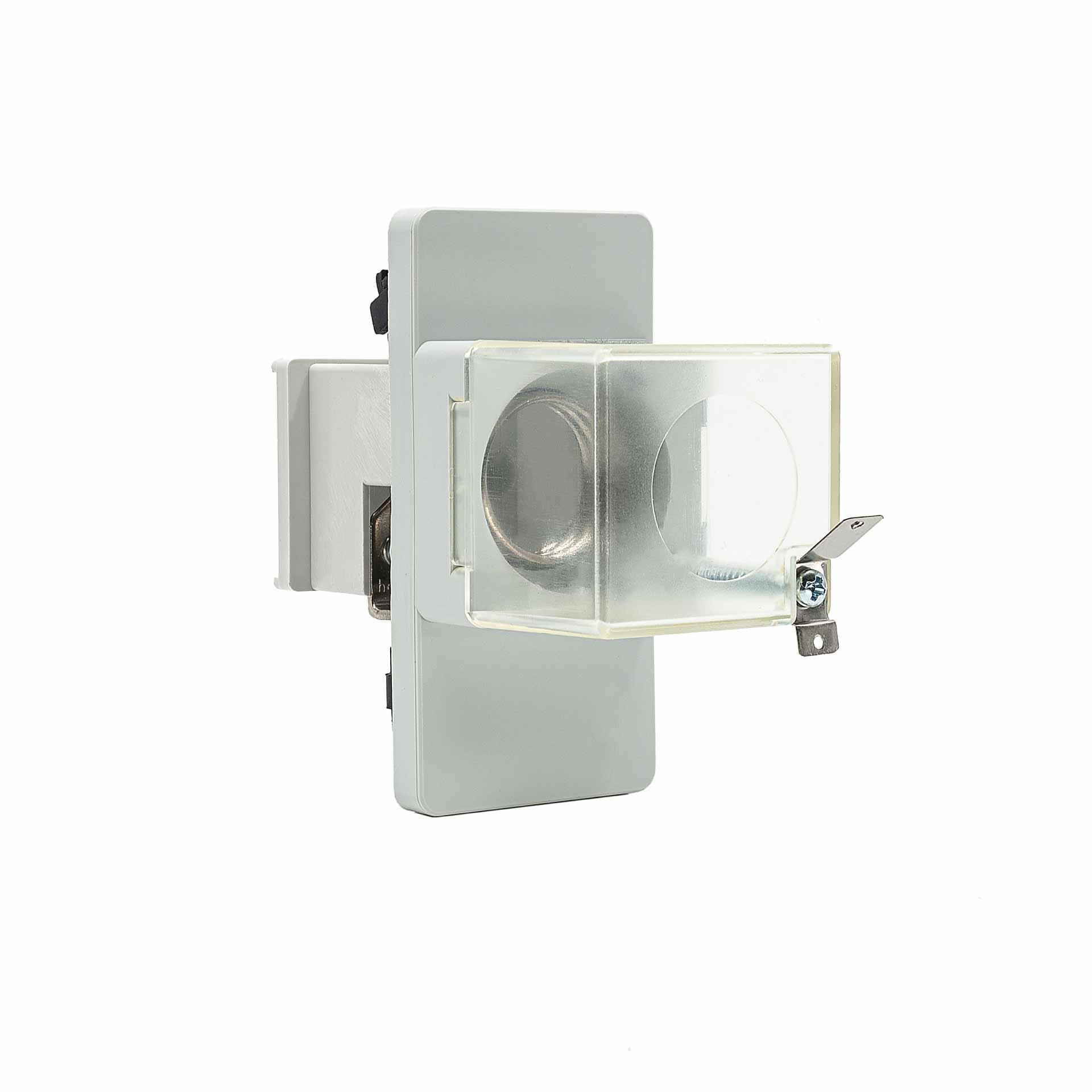 Elemento fusibile EB DII E27 1PN 25A, per montaggio su guida DIN, incl. coperchio di tenuta, N-top P-bottom