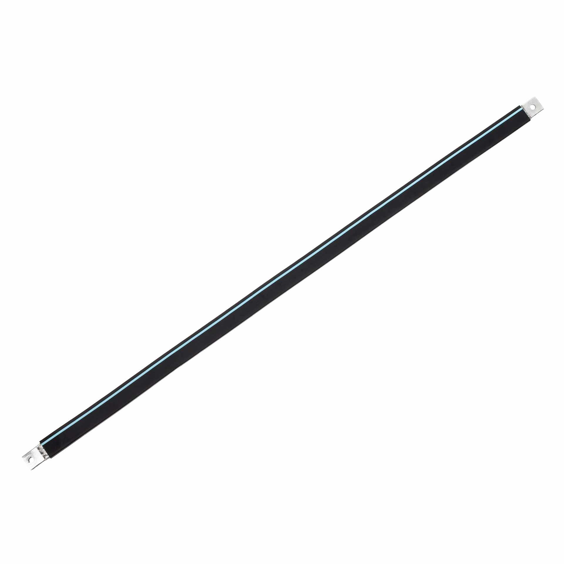 tresse de cuivre isolée, cuivre isolé "L:1230mm" 120mm², 400A, M10 & M10, sans halogène