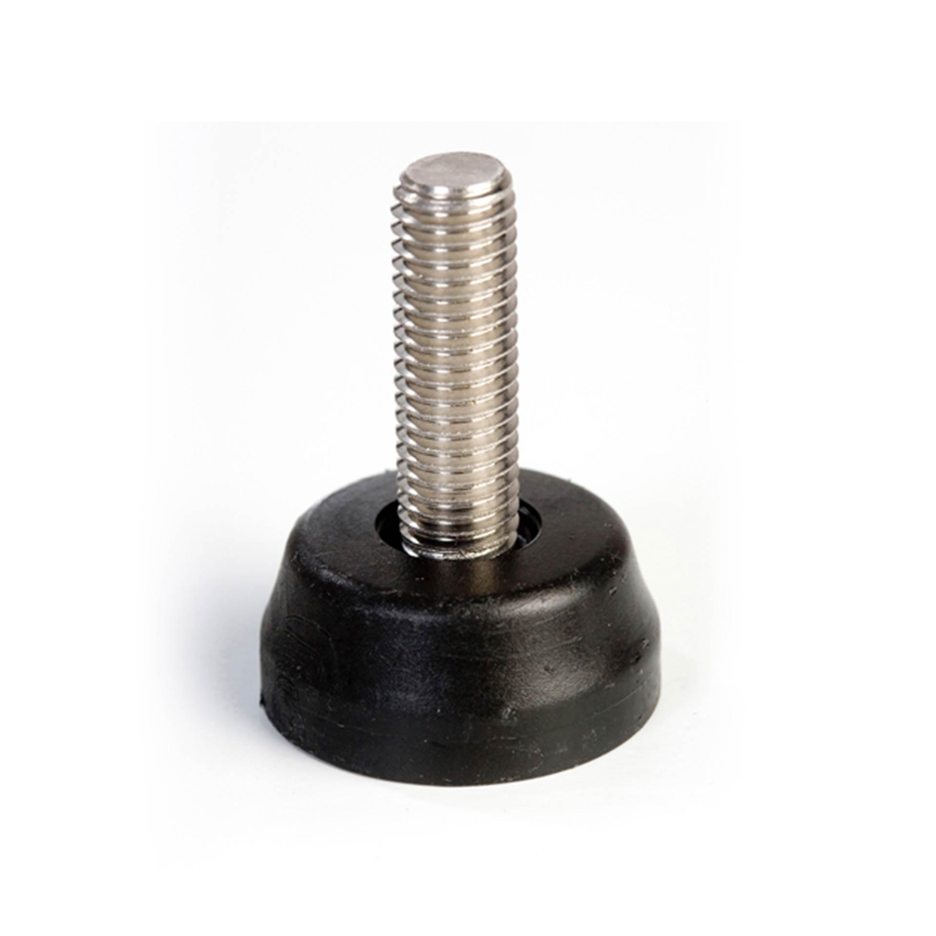 Piedini di livellamento h=25mm con bullone filettato M12x26mm, max. 270kg (set di 4) Piedini di livellamento h=25mm con bullone filettato M12x26mm, max. 270kg (set di 4)