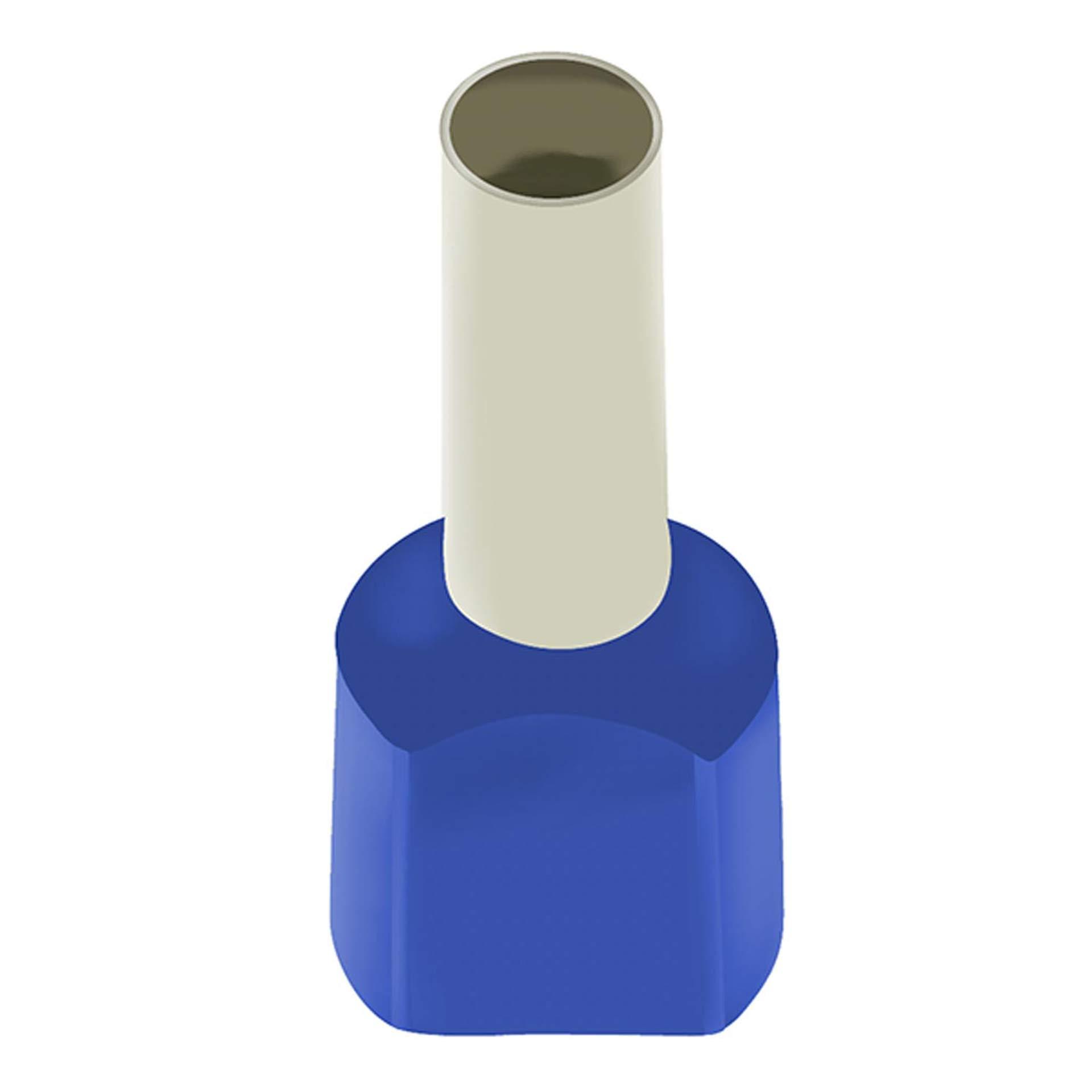 Ghiere binate (DIN) blu / 2x 16mm² / 14mm