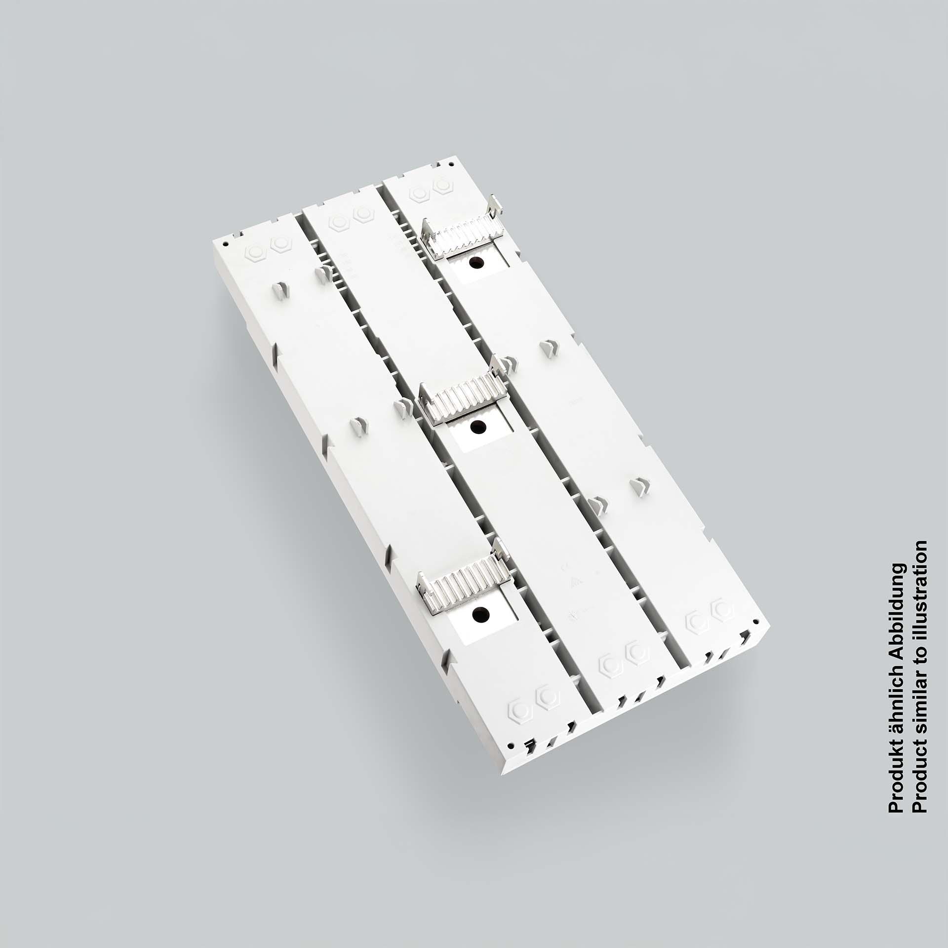 3P busbar adapter 1000A, top connection, terminal contact, 300x652mm
